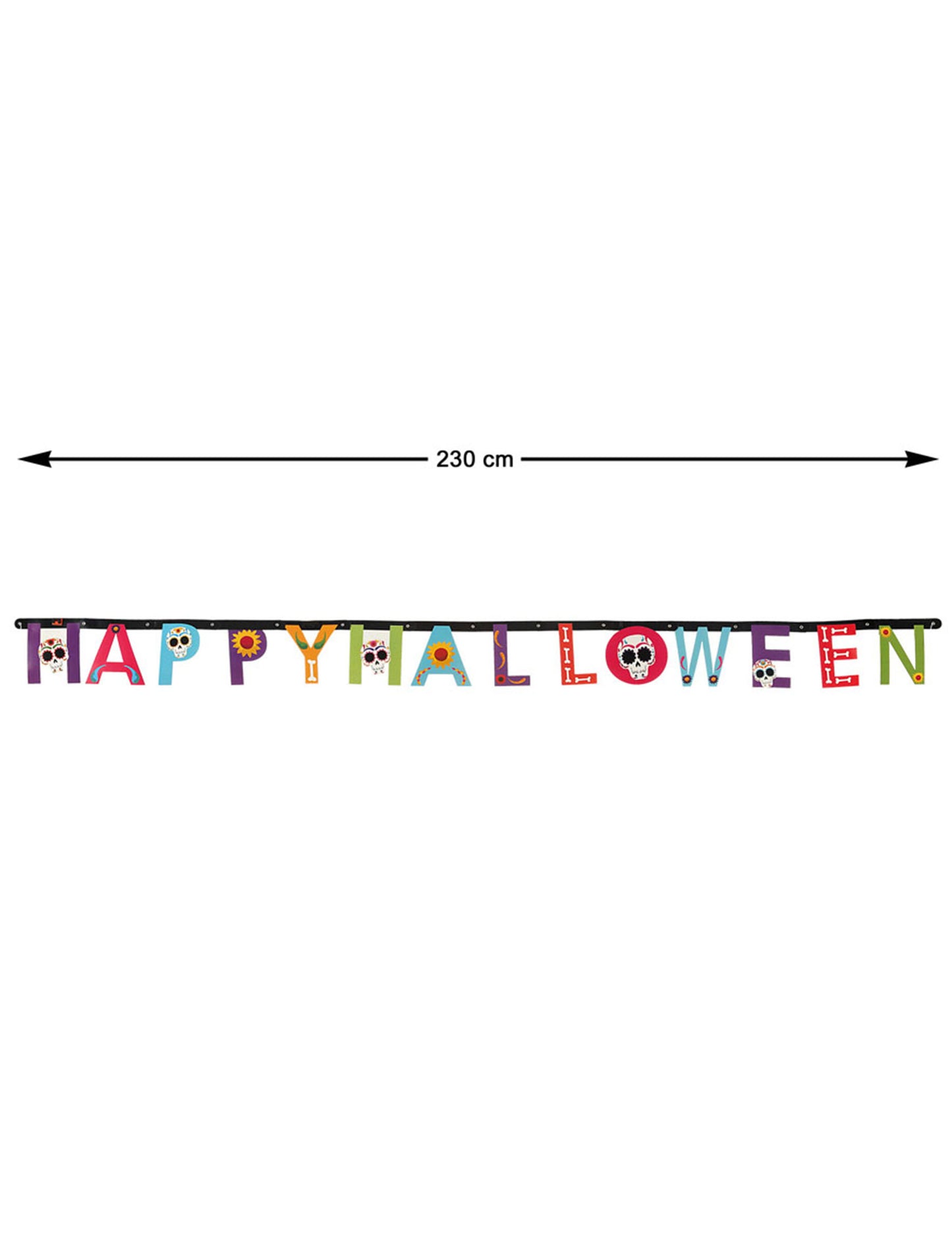 Boldog Halloween Dia de los Muertos 230 cm