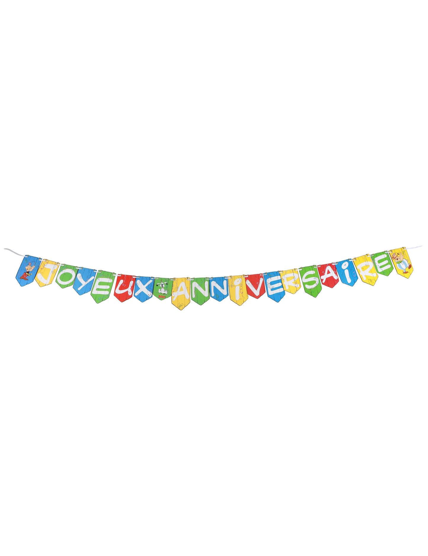 Boldog születésnapot Garland Asterix 250 cm