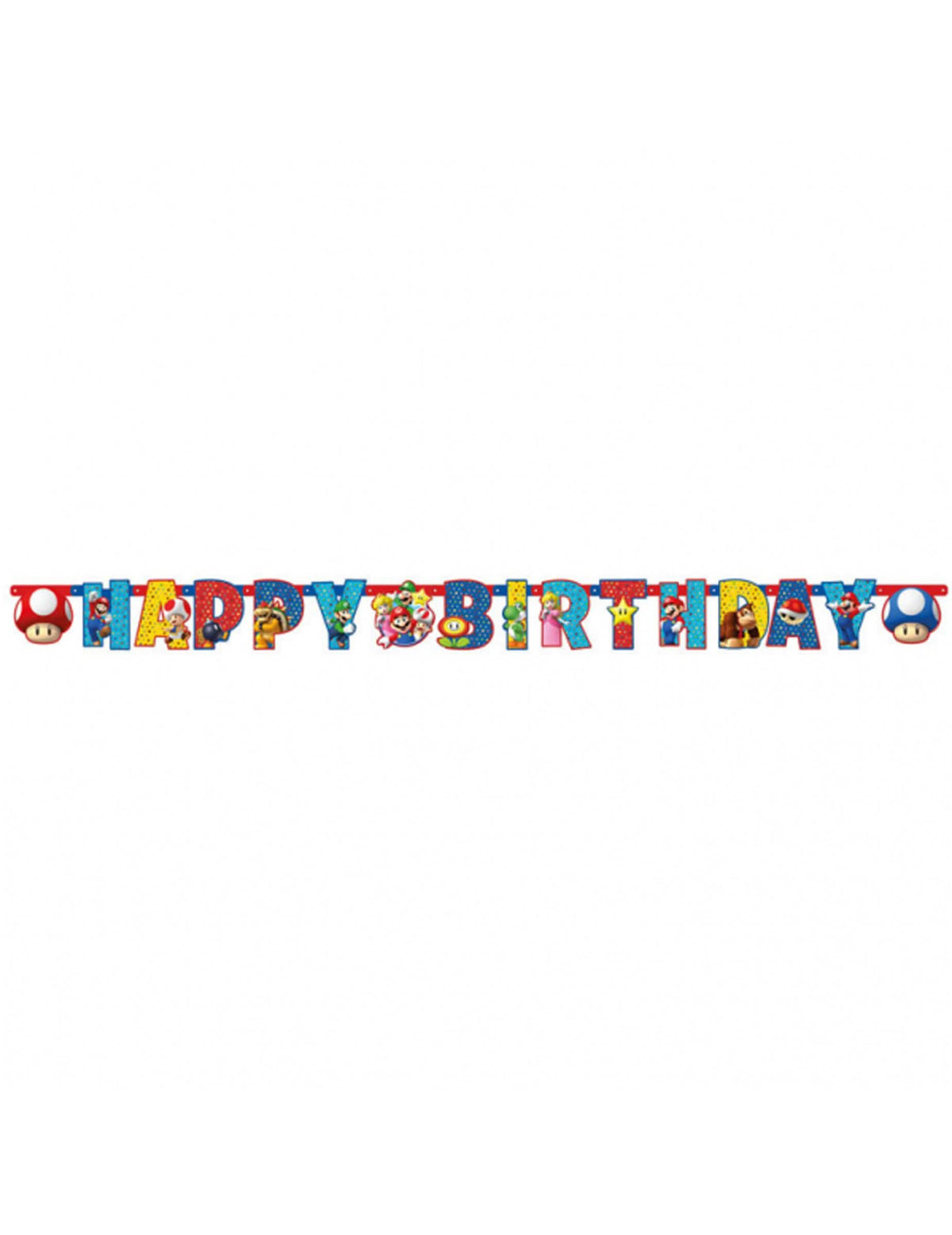A Super Mario Happy Birthday girlandja áttekintése