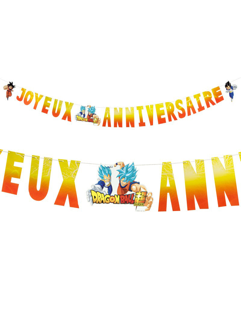 Dragon Ball Z 250 cm -es papír koszorú