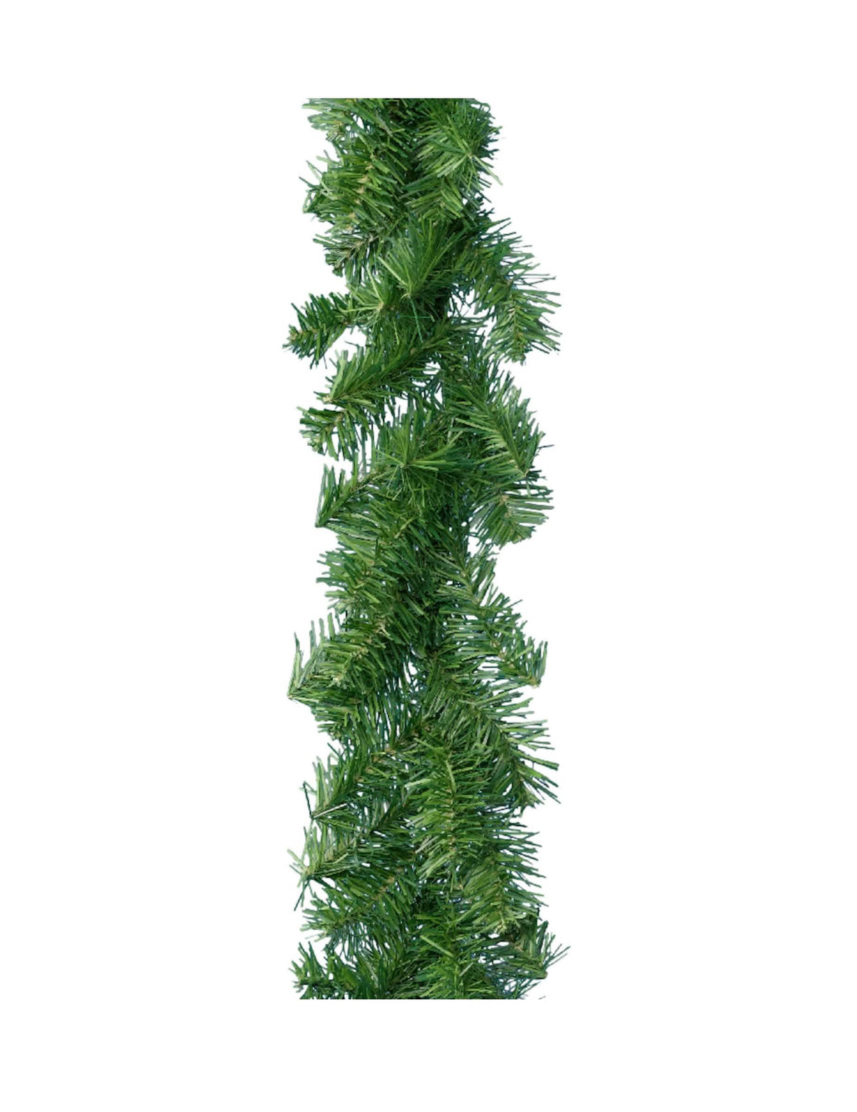 Zöld karácsonyi fenyőgirland díszítéshez