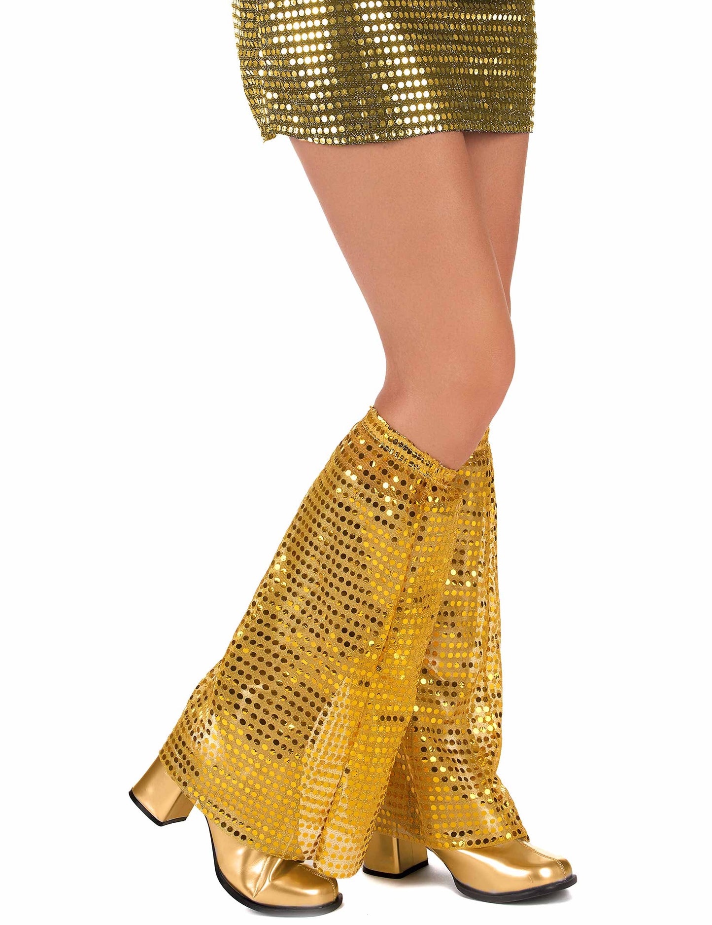 Felnőtt arany csillogó nadrág