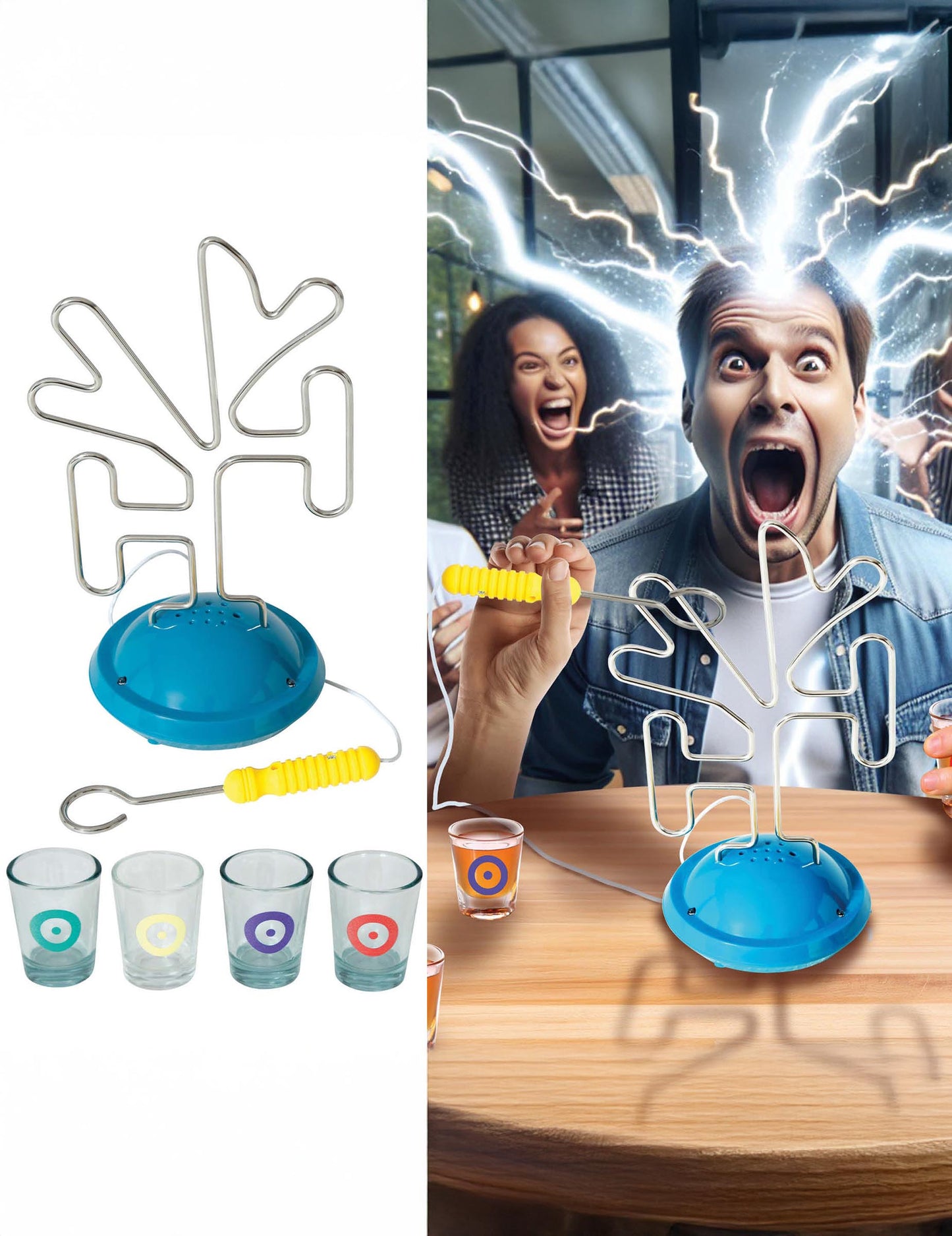 Aperitif ügyességi játék lövöldözőkkel 12 x 22 cm