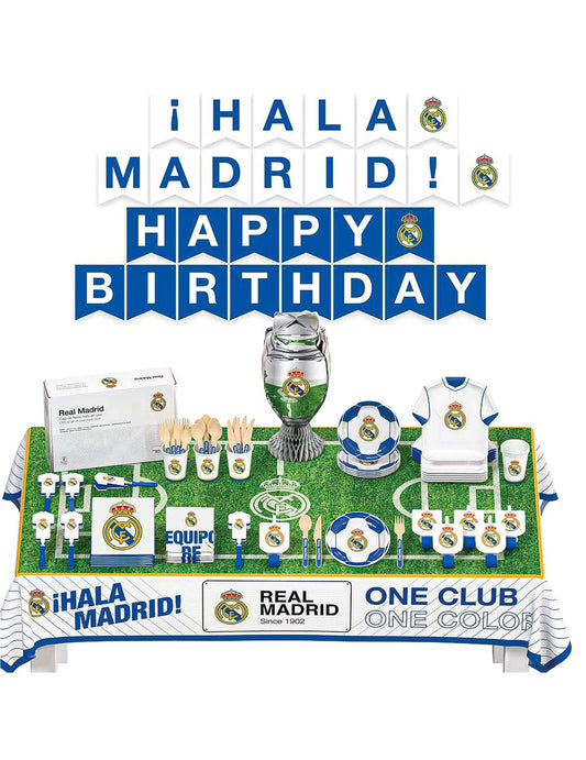 Real Madrid CF születésnapi készlet 75 darabos