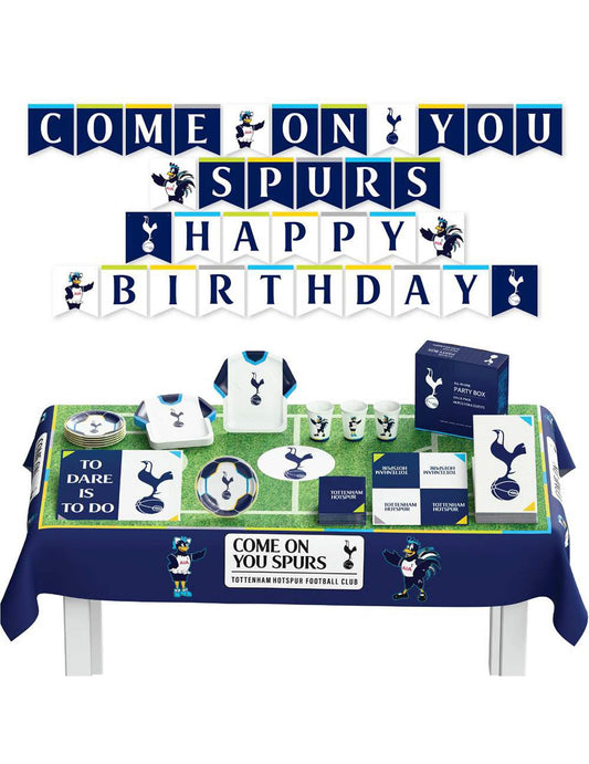 Tottenham Hotspur Football Club születésnapi készlet 44 darabos