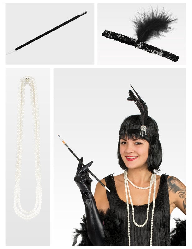 Női kabaré készlet