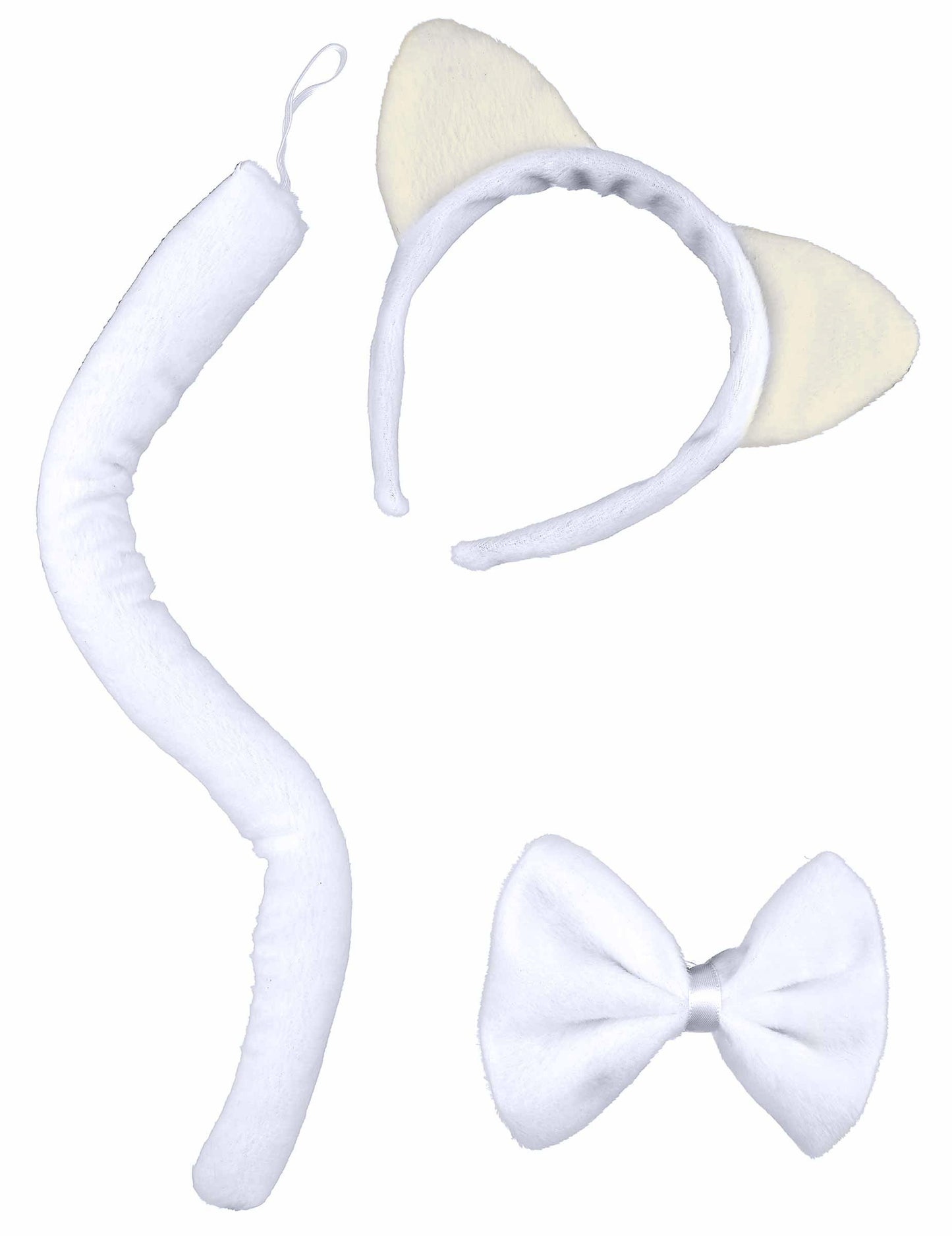 Felnőtt fehér macskakészlet