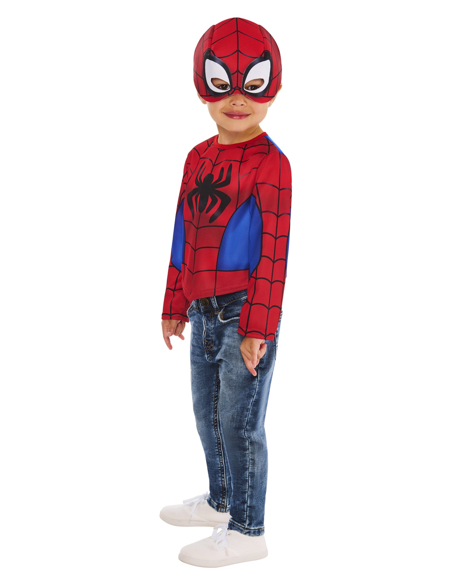 Spidey és rendkívüli barátai gyerek felső és maszkkészlet