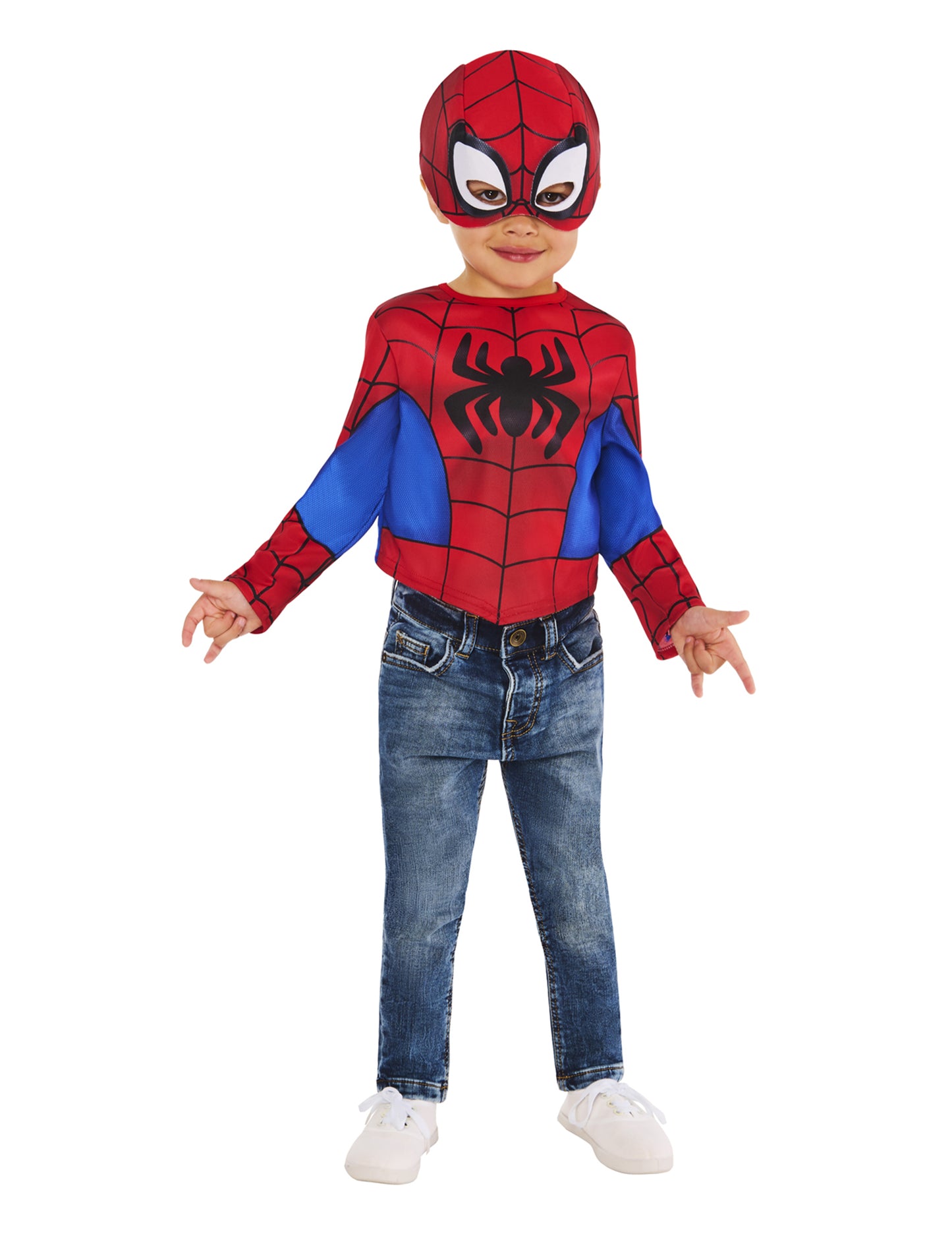 Spidey és rendkívüli barátai gyerek felső és maszkkészlet