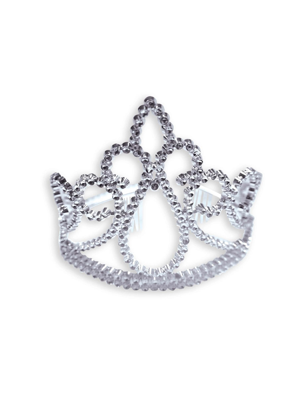 Ezüst tiara a tiara- és hercegnőpálca-készletből