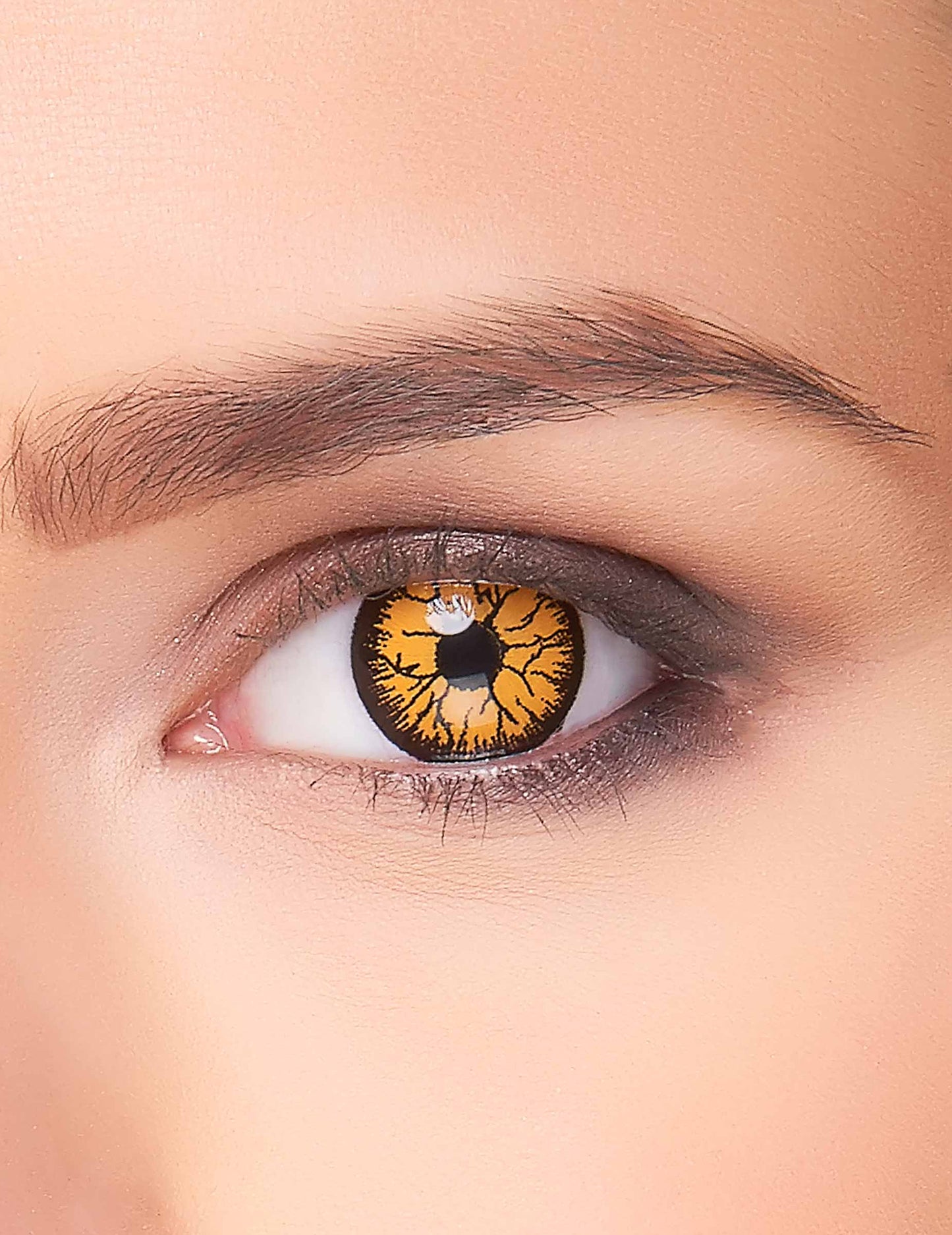 Kontaktlencsék narancssárga szörnyeteg képzeletbeli javítás 3 hónapos felnőtt