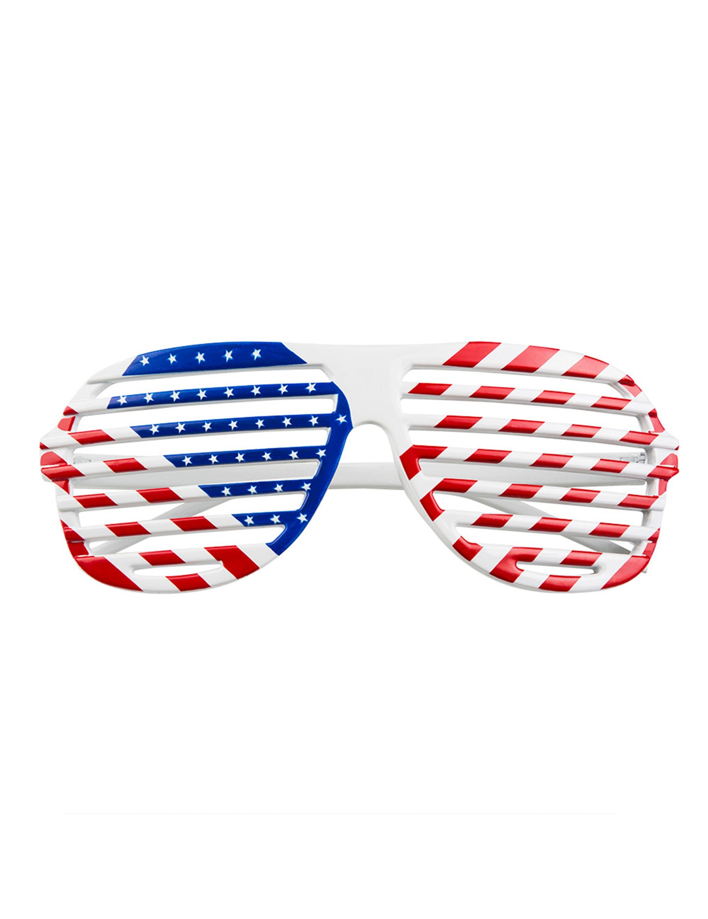 Fehér szemüveg USA zászló felnőtt