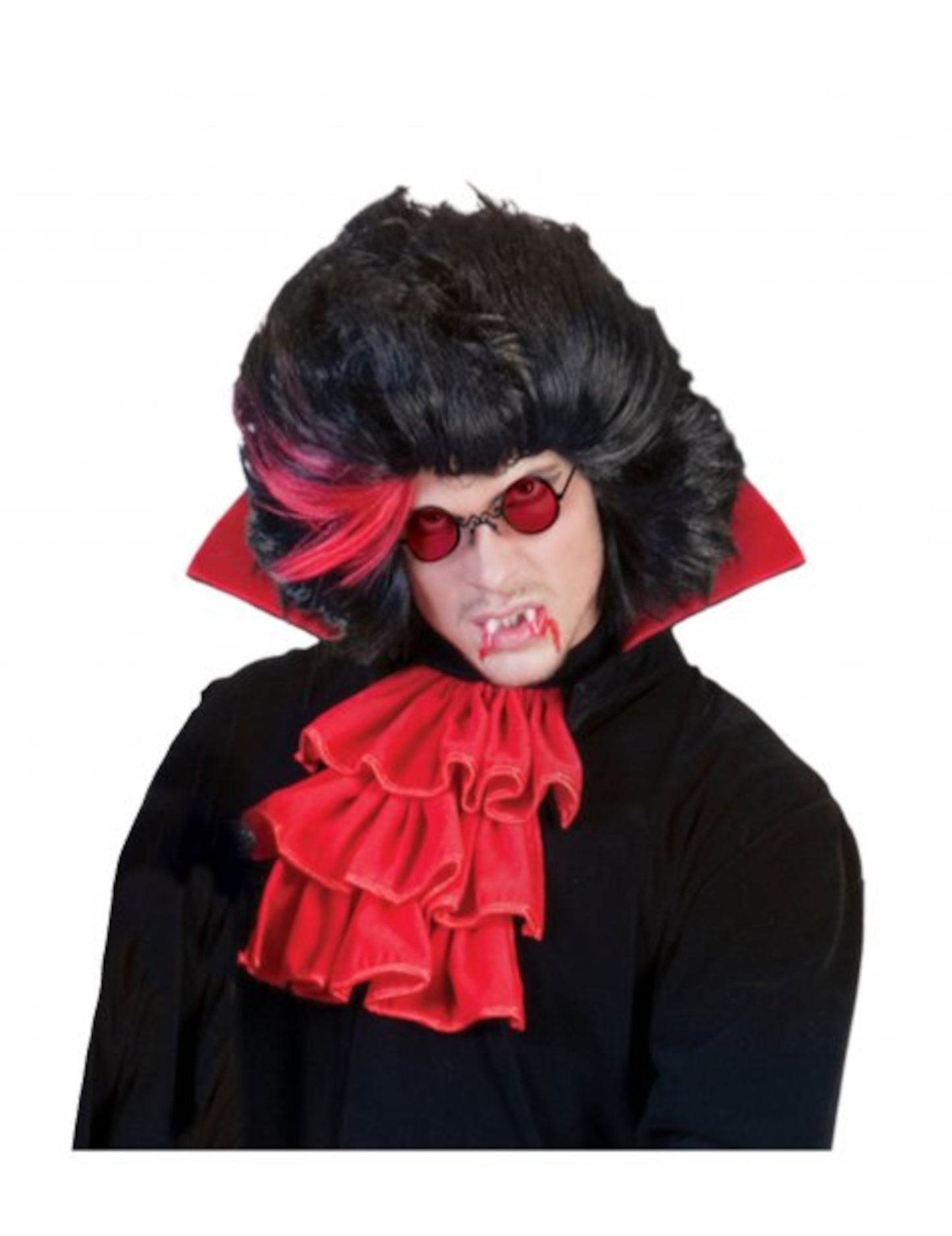 Felnőtt vörös gótikus szemüveg