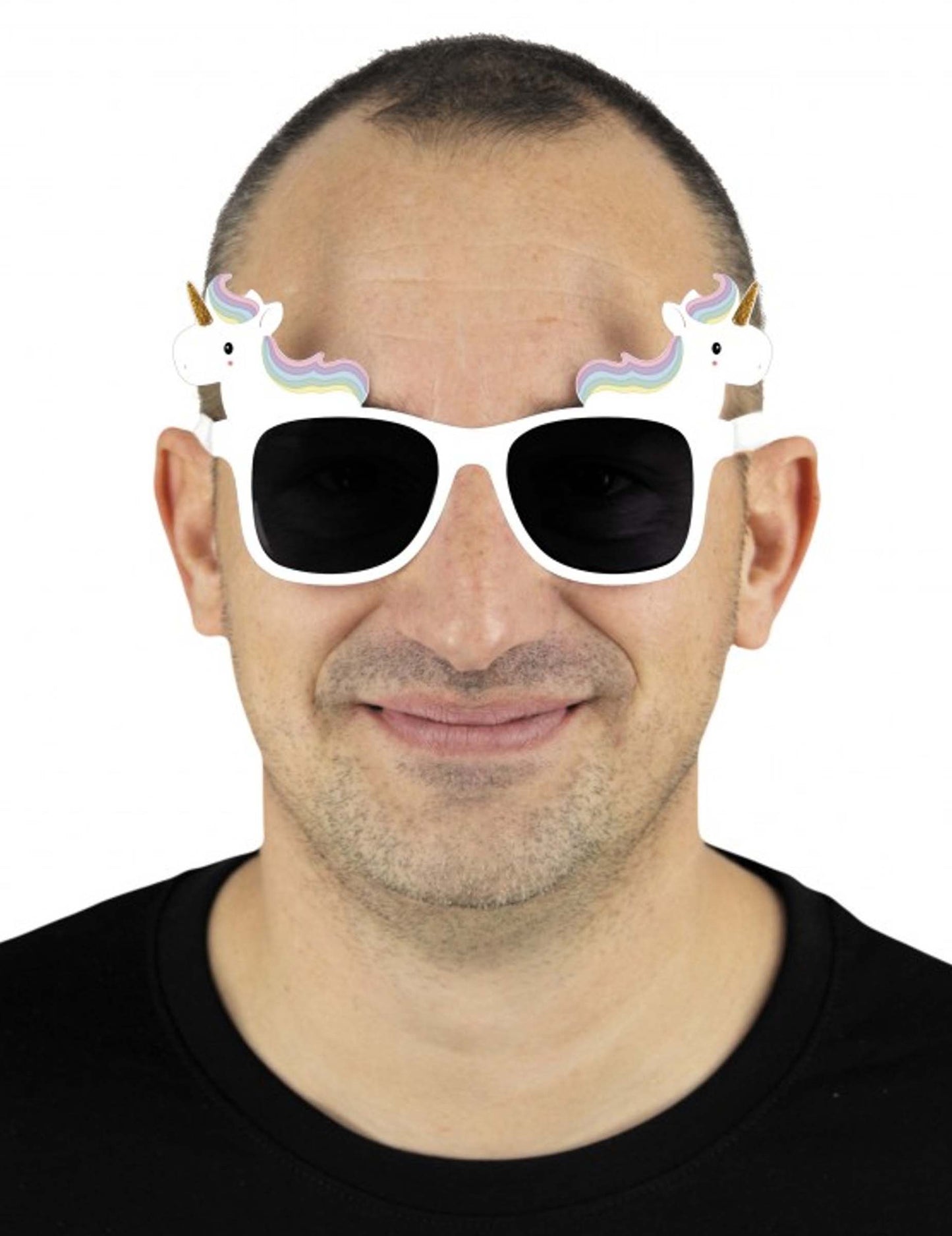 Fehér unikornis szemüveg felnőtteknek