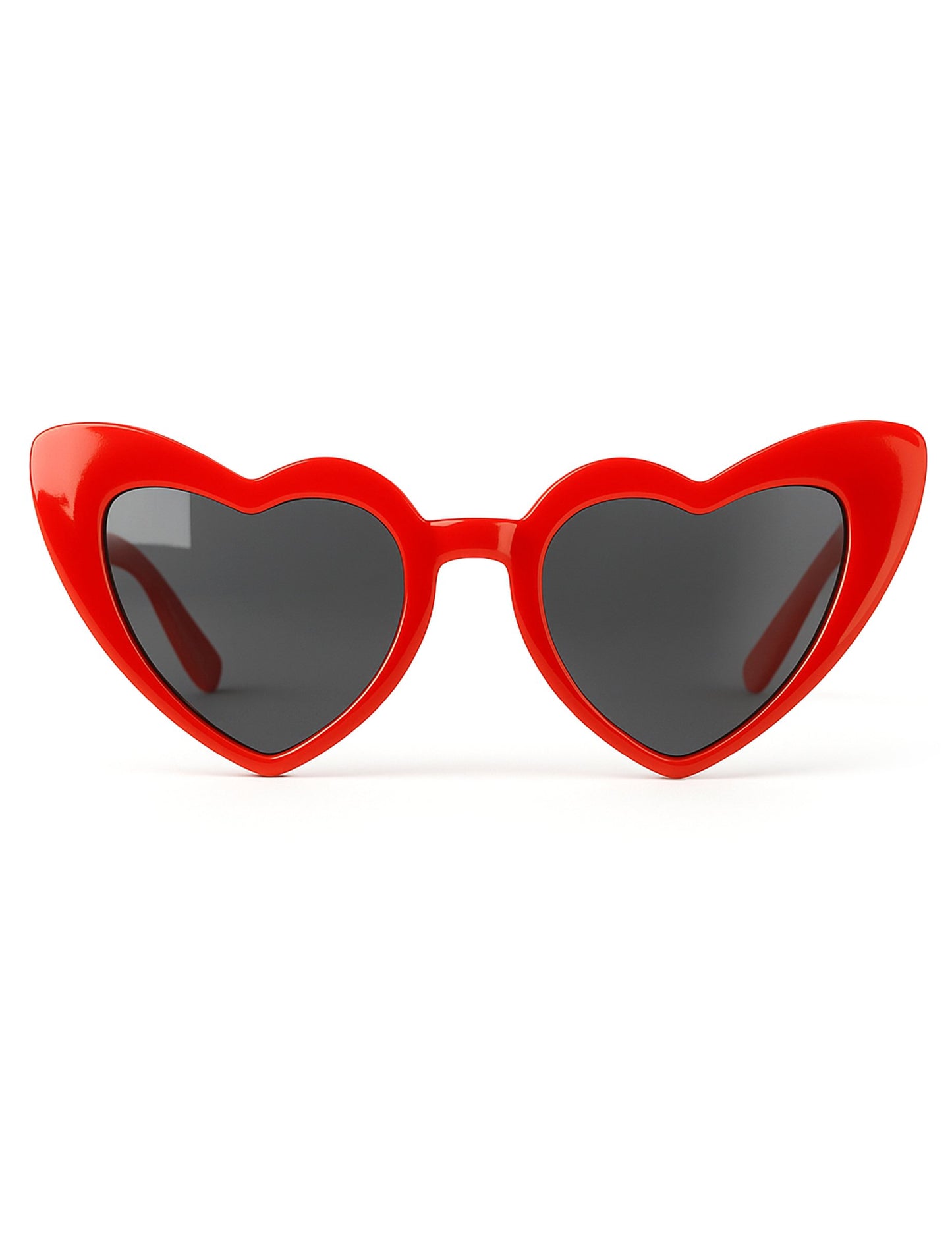 Vintage vörös szív szemüveg