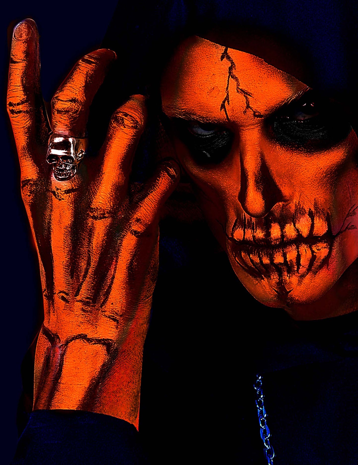 Fluo narancs neon smink 30 ml