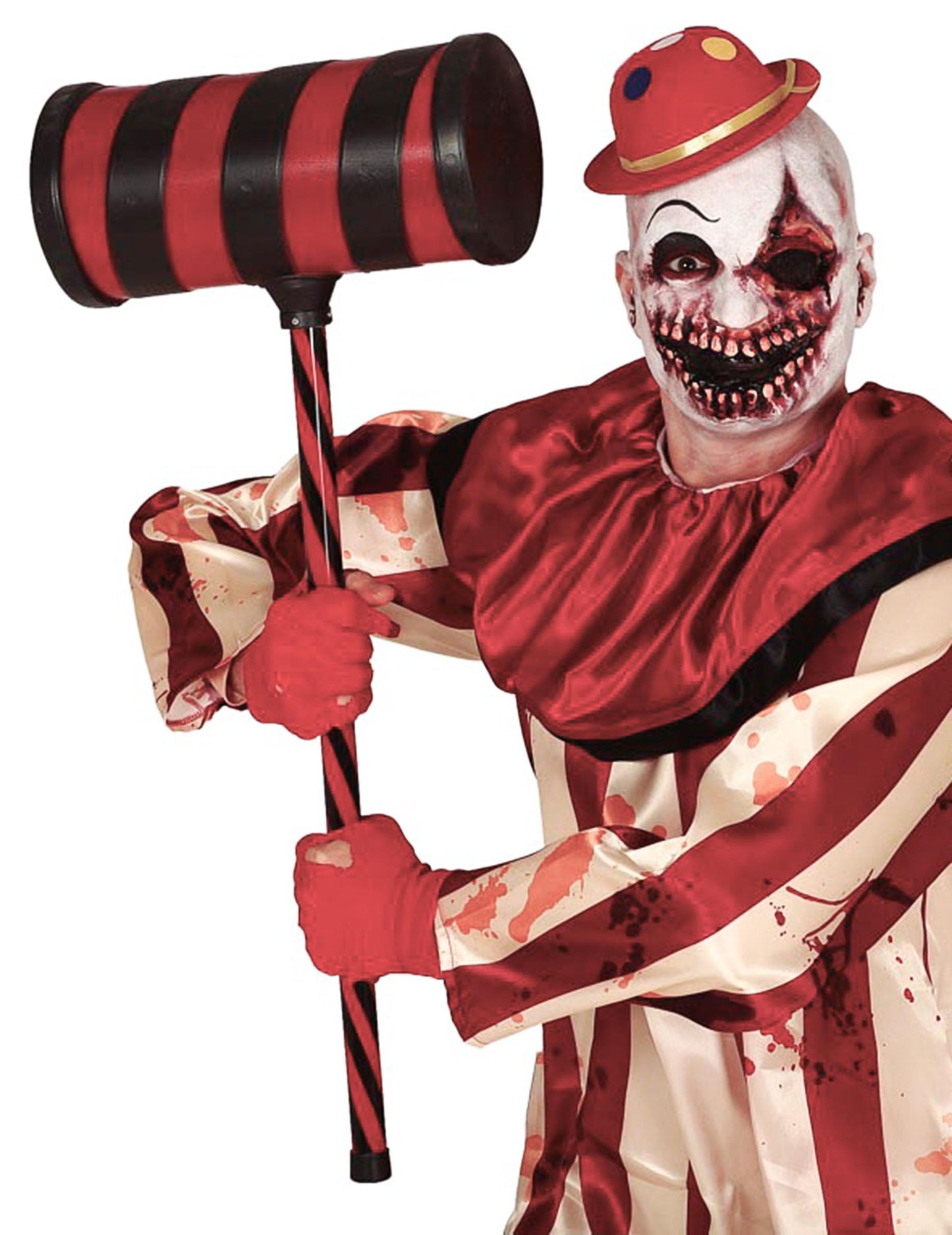 Bohóc marteau vörös és fekete felnőtt 79 cm