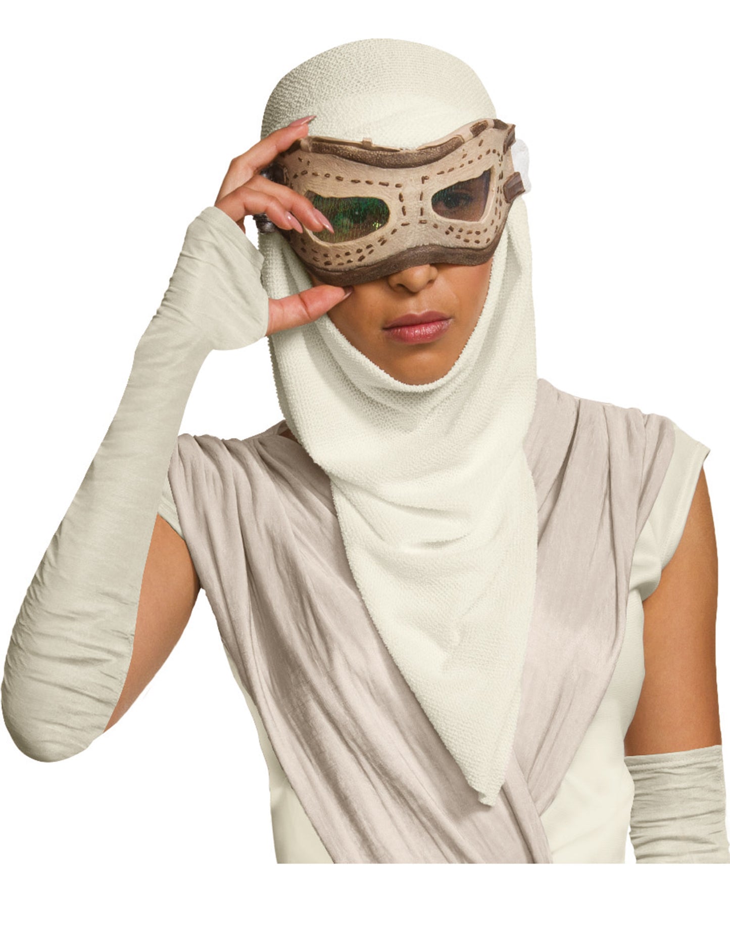 Maszk a motorháztetővel Rey Star Wars vii nő