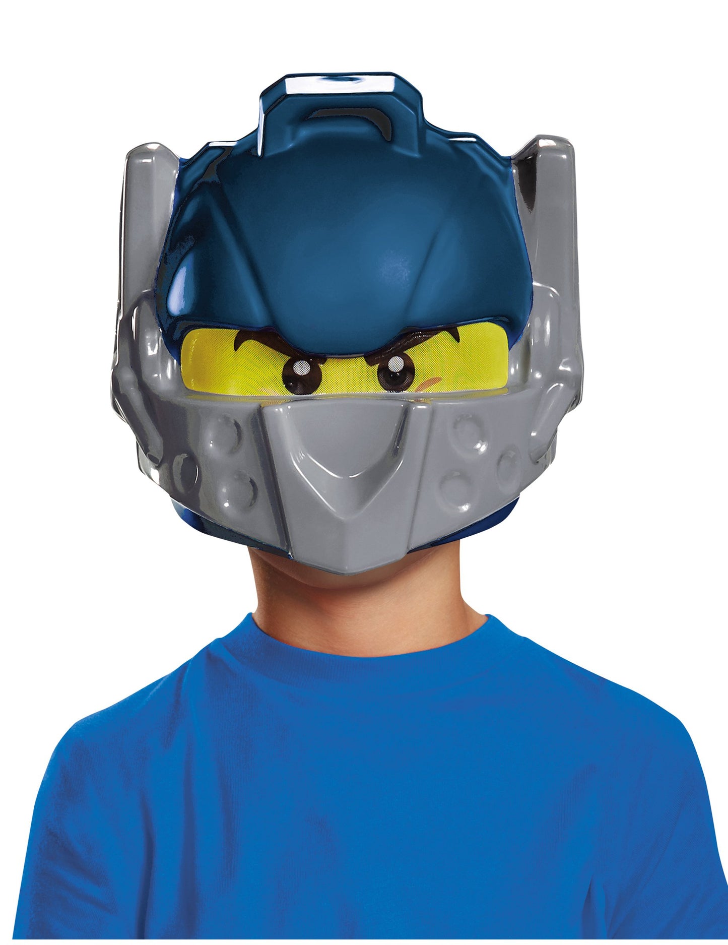 Vue de face du Masque Clay Nexo Knights™ - LEGO® pour enfant