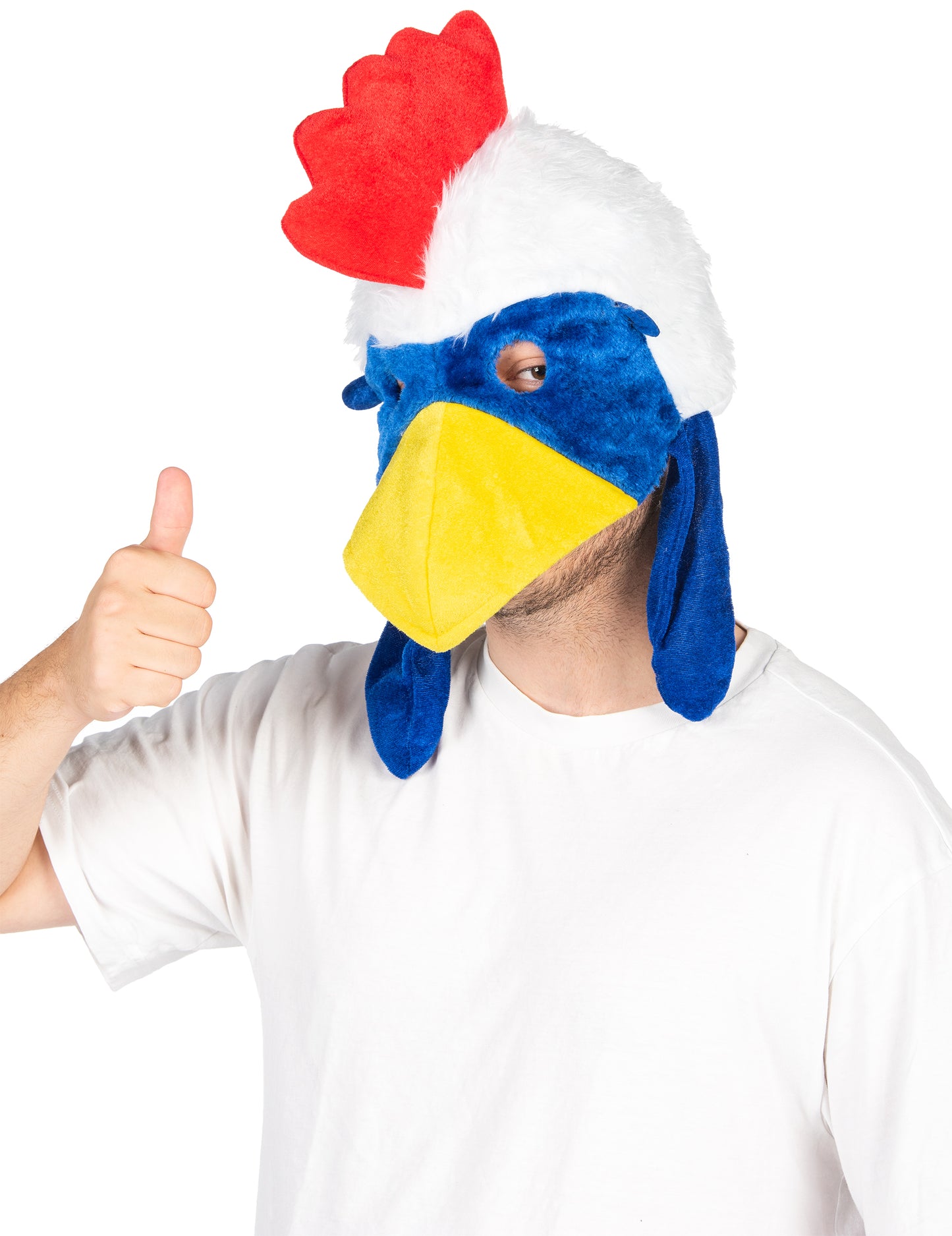 Támogassa a kakas maszkot