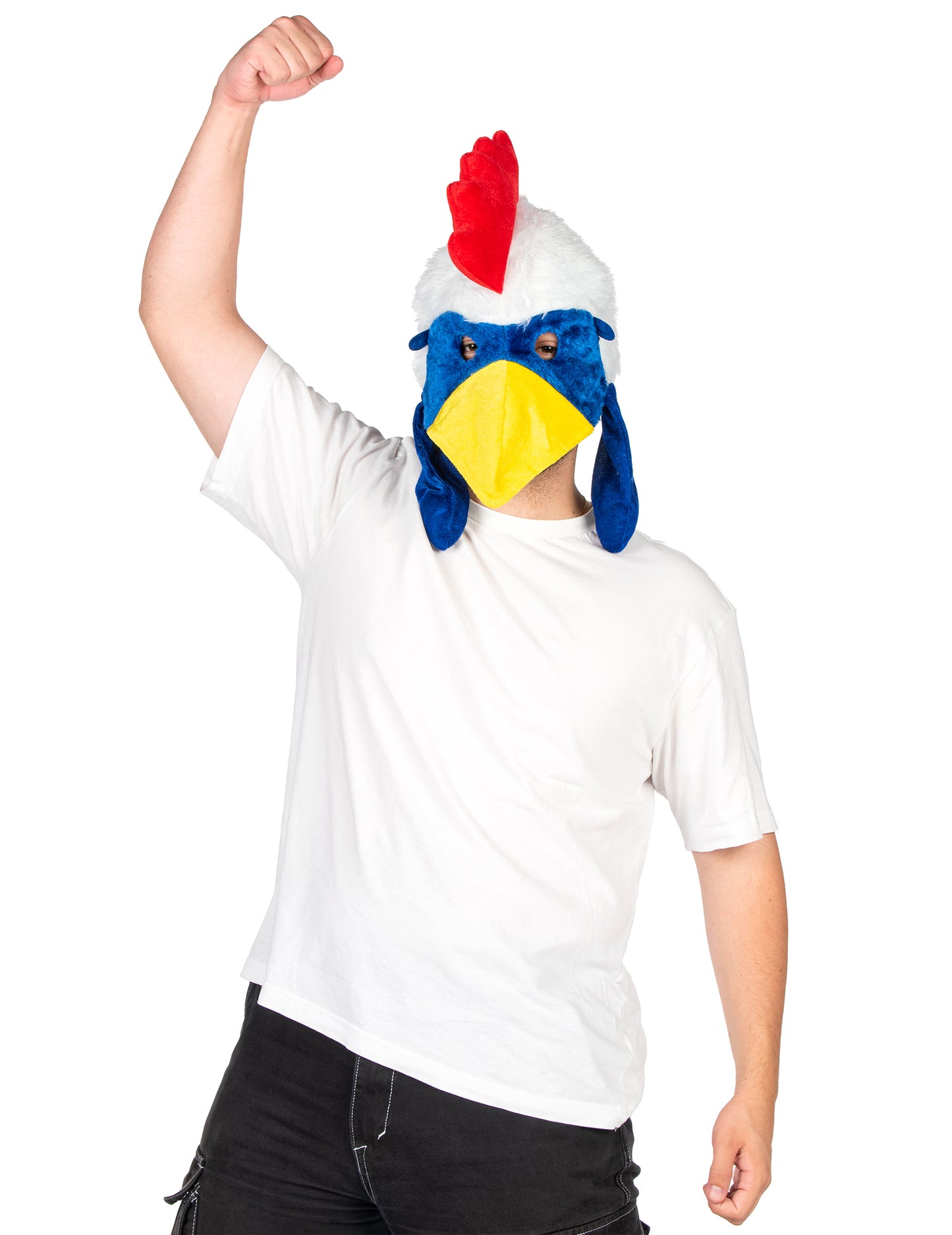 Támogassa a kakas maszkot