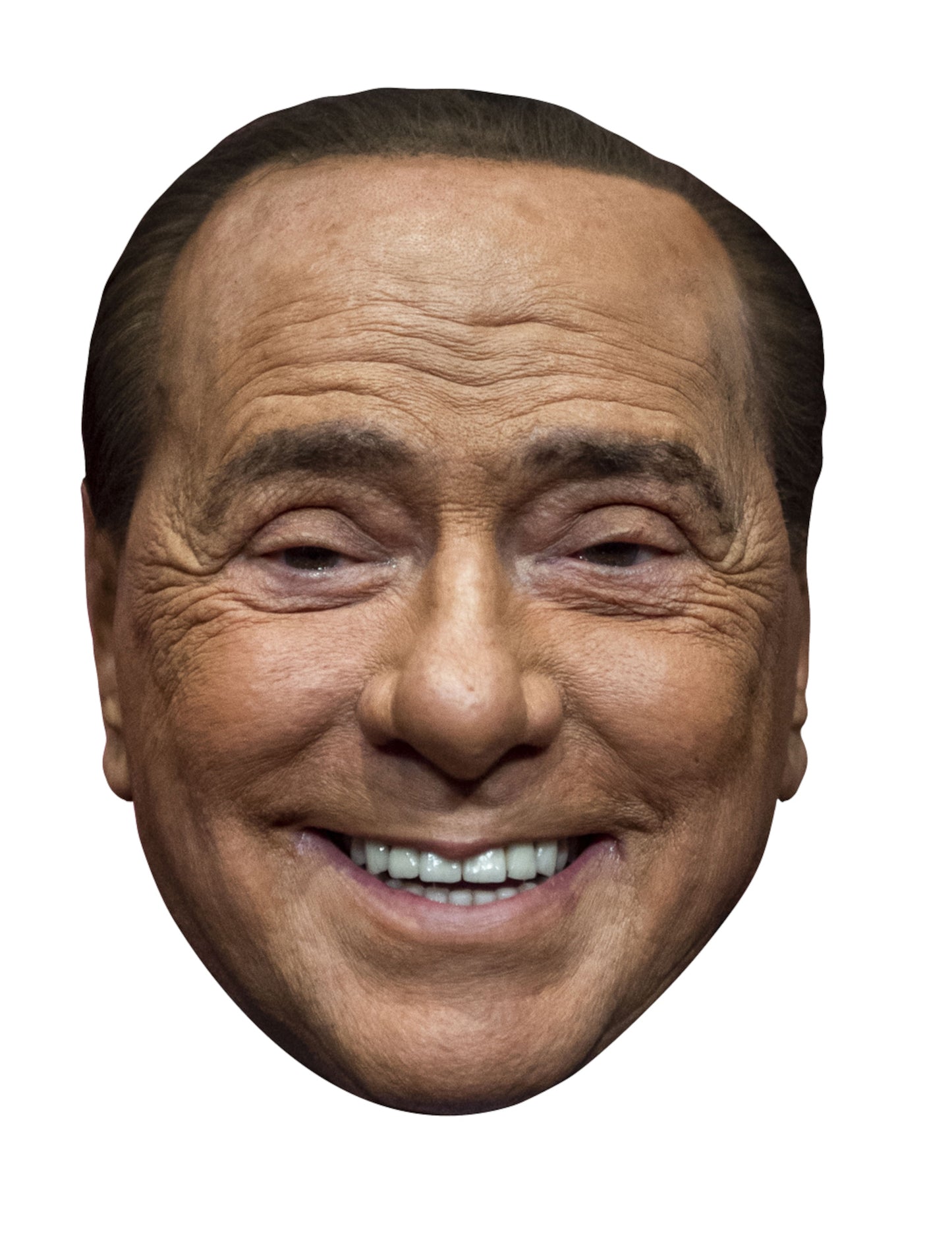 Kartonmaszk Silvio Berlusconi felnőtt