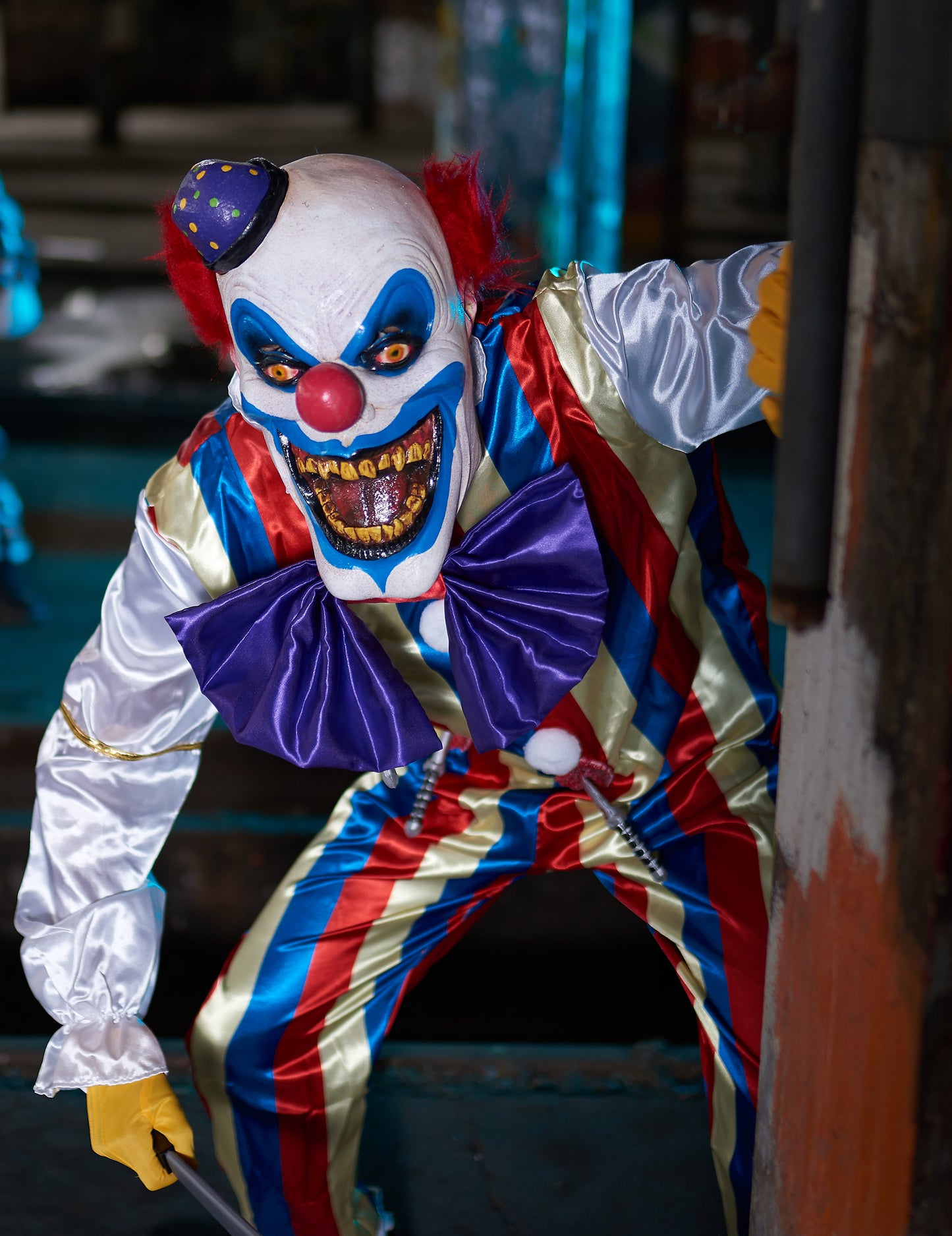 Ijesztő latex maszk