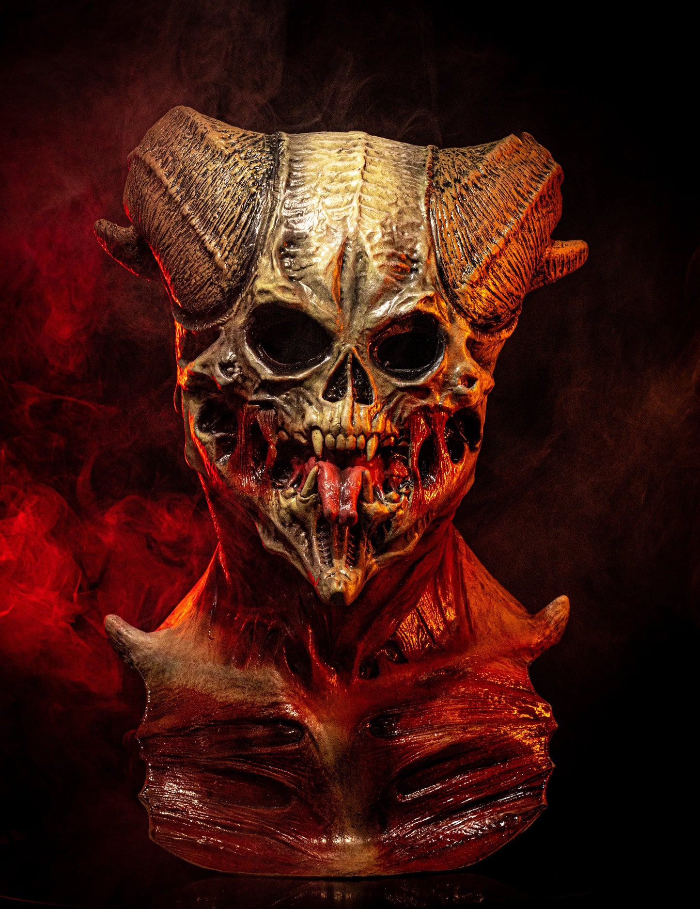 Diabolicalis csontváz maszk felnőtt Halloween