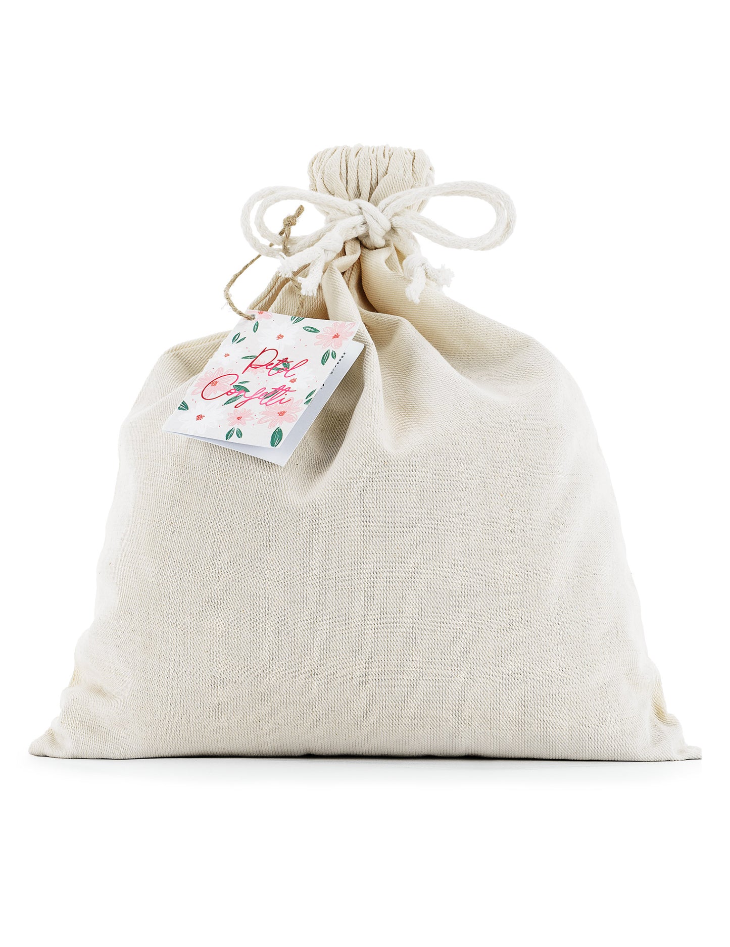 Nagy zacskó szárított, természetes virágkonfetti, 400 g, rózsaszín és narancssárga