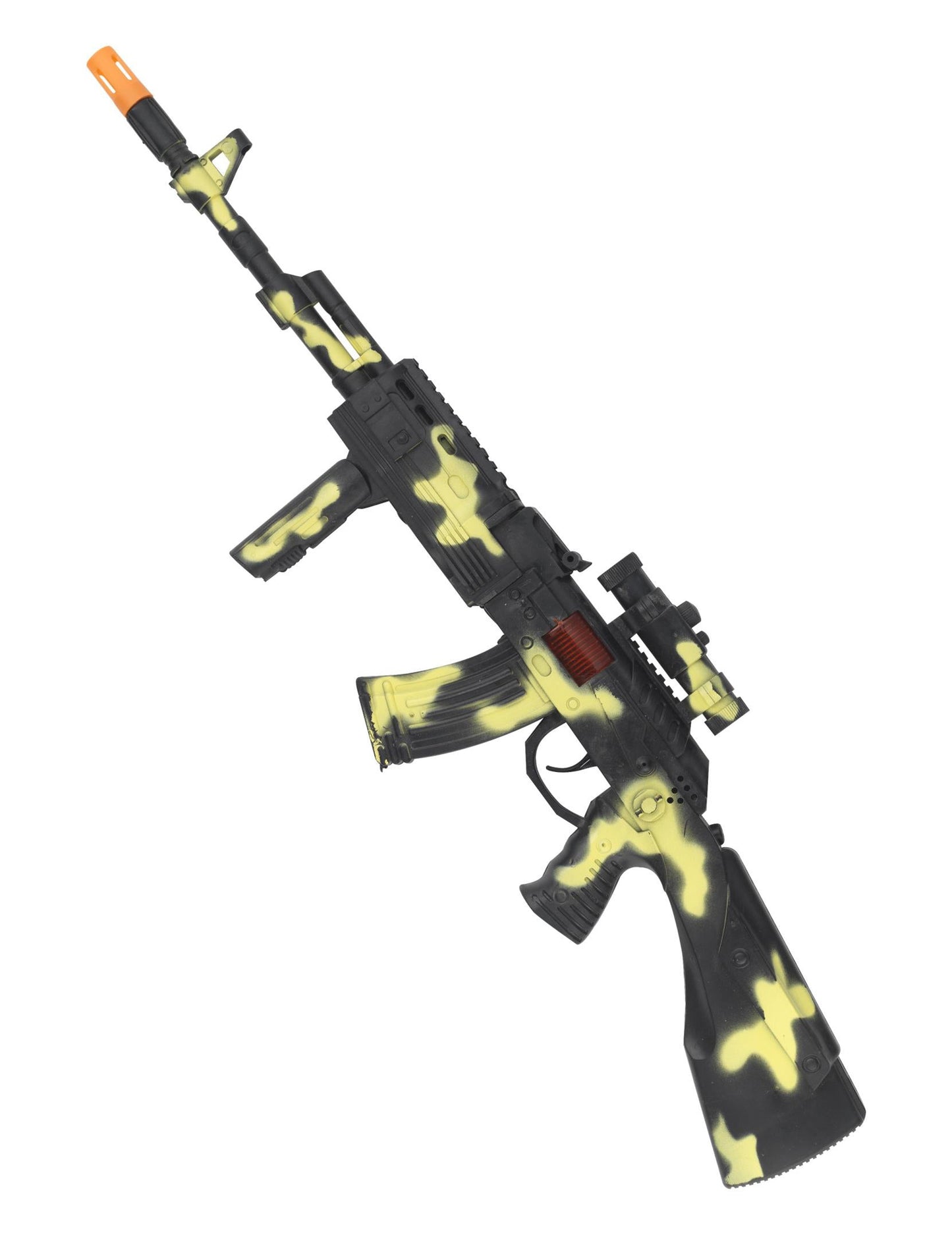 Műanyag fegyveres géppuska