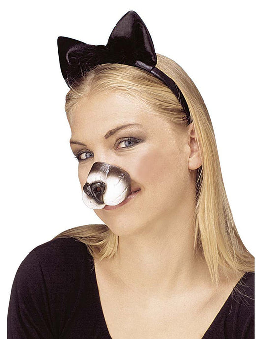 Vue de face porté du nez de chat