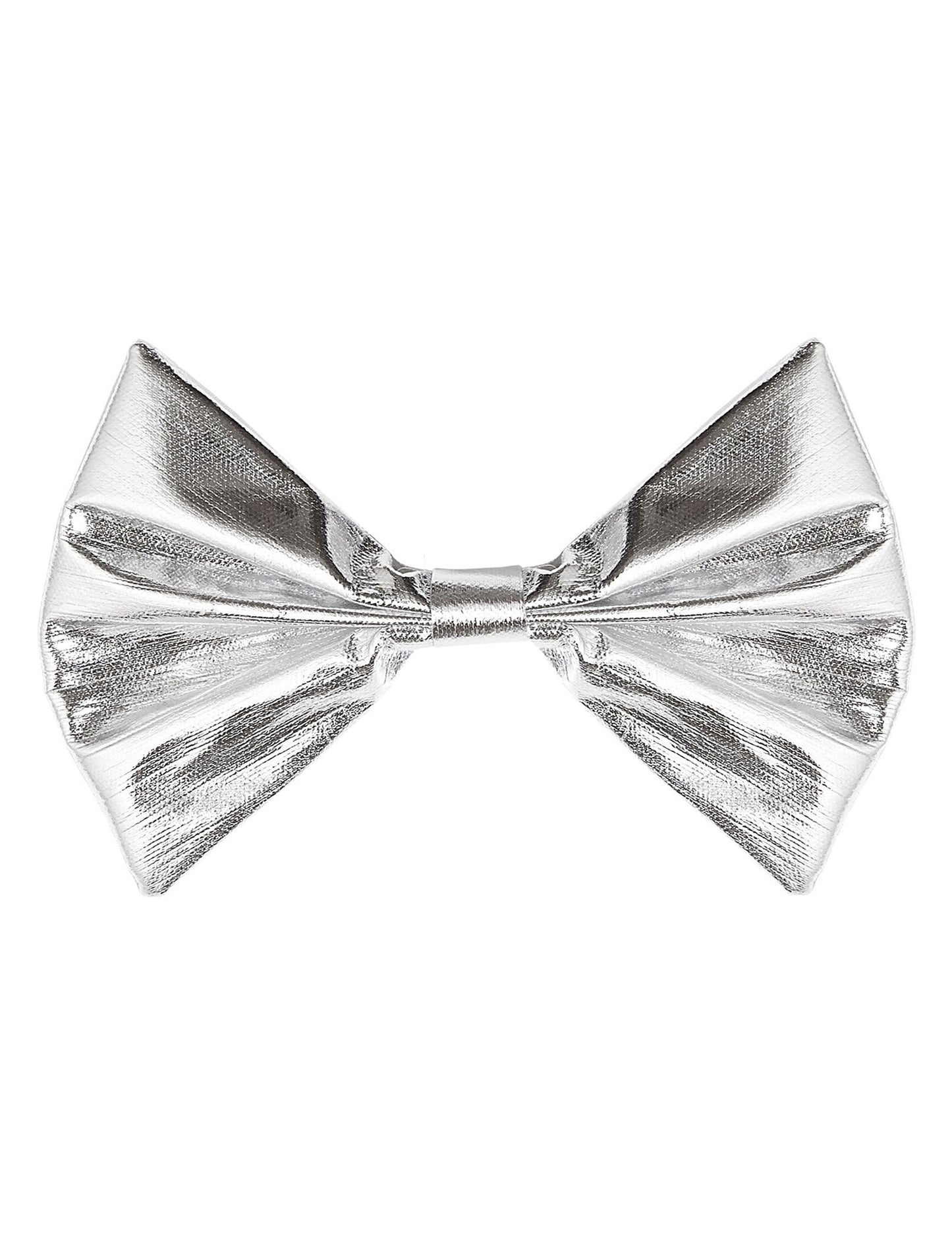 Közelkép az ezüst fényes fém nyakkendő textúrájáról