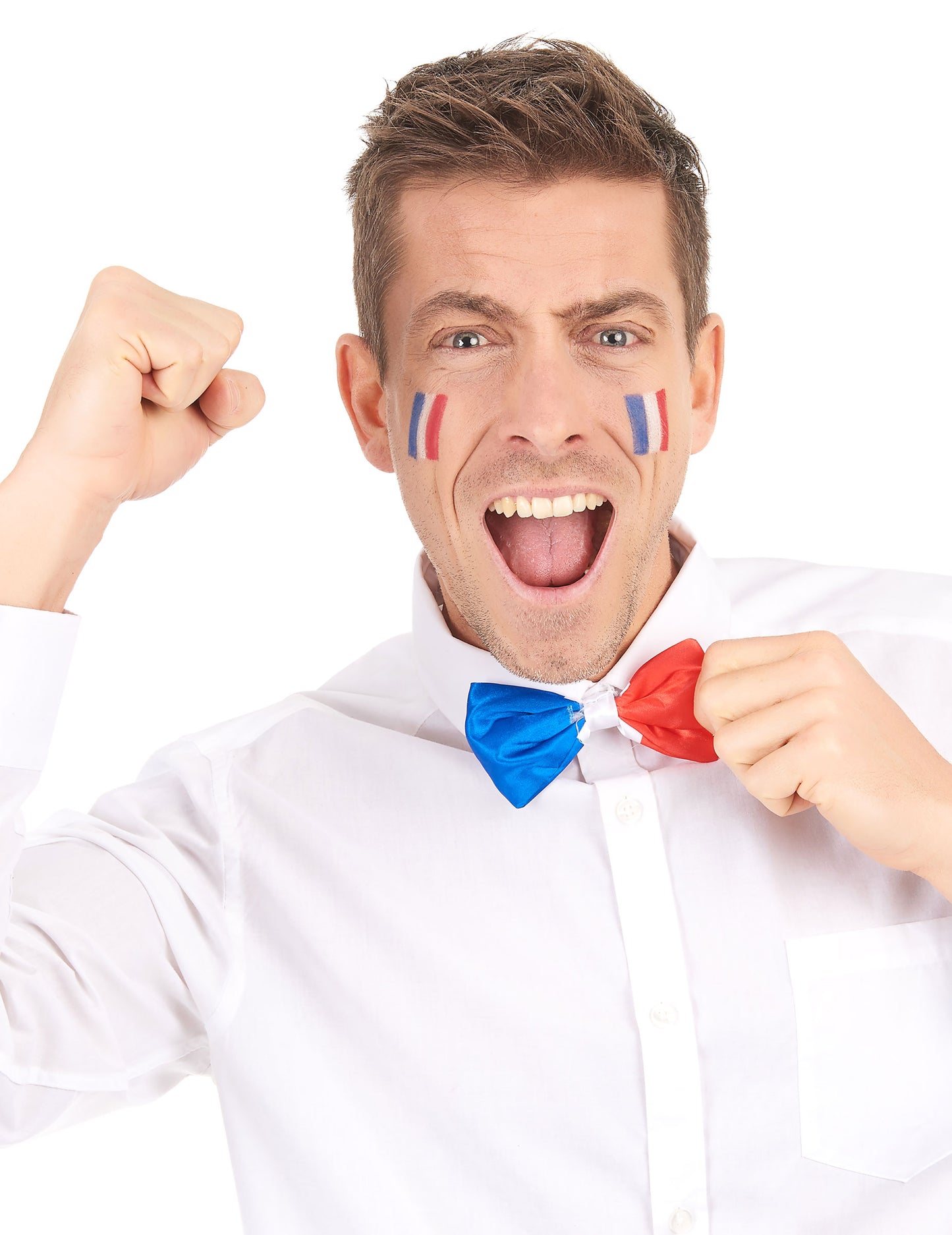 Tricolore csokornyakkendő Franciaország