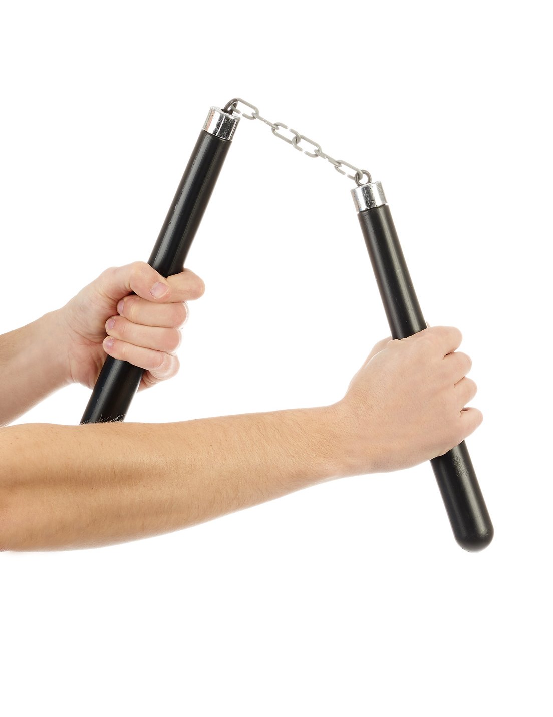 A műanyag ninja nunchaku bemutatása