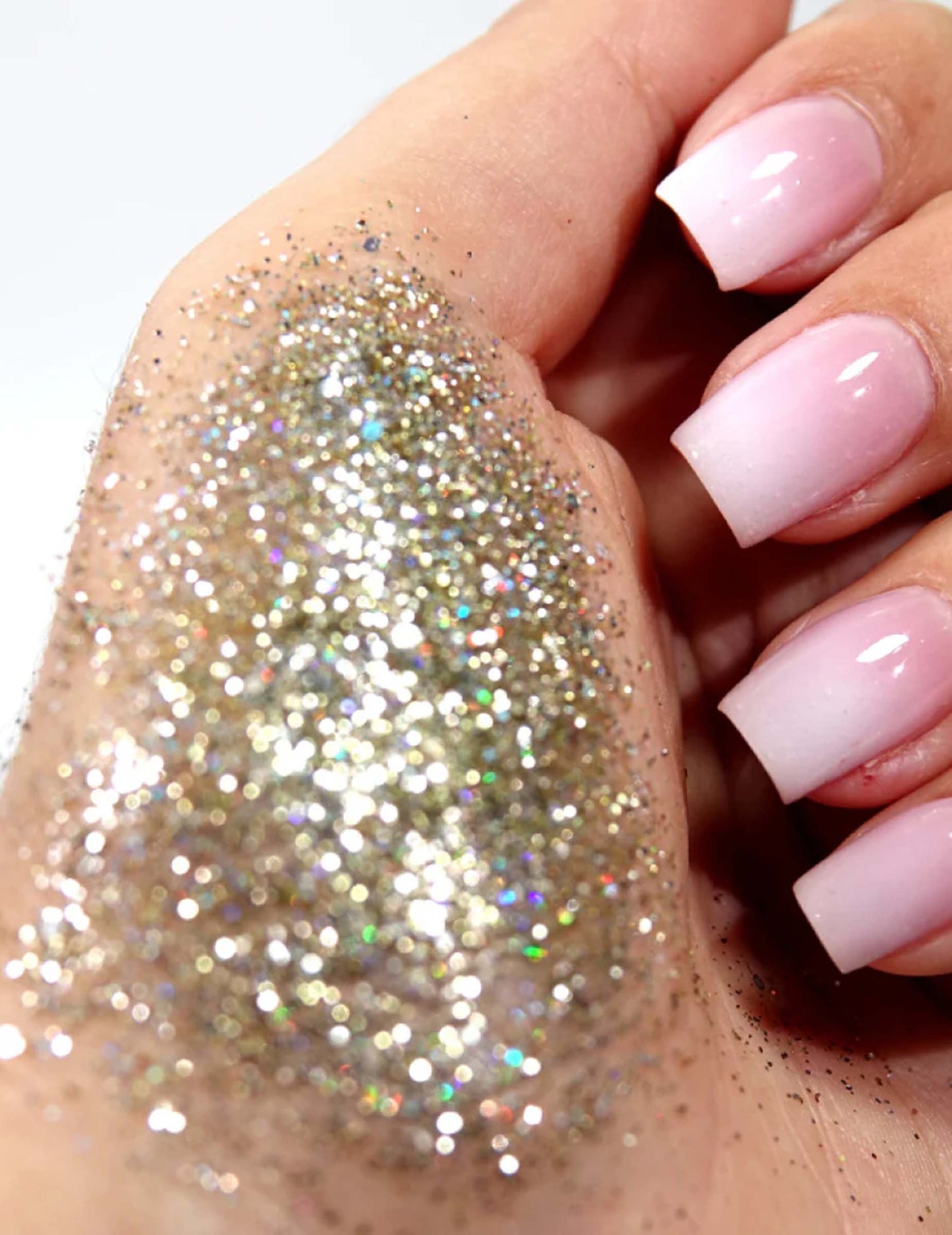 Biológiailag lebontható ezüst -silver flitterek fém kifutópálya - ha a csillogás