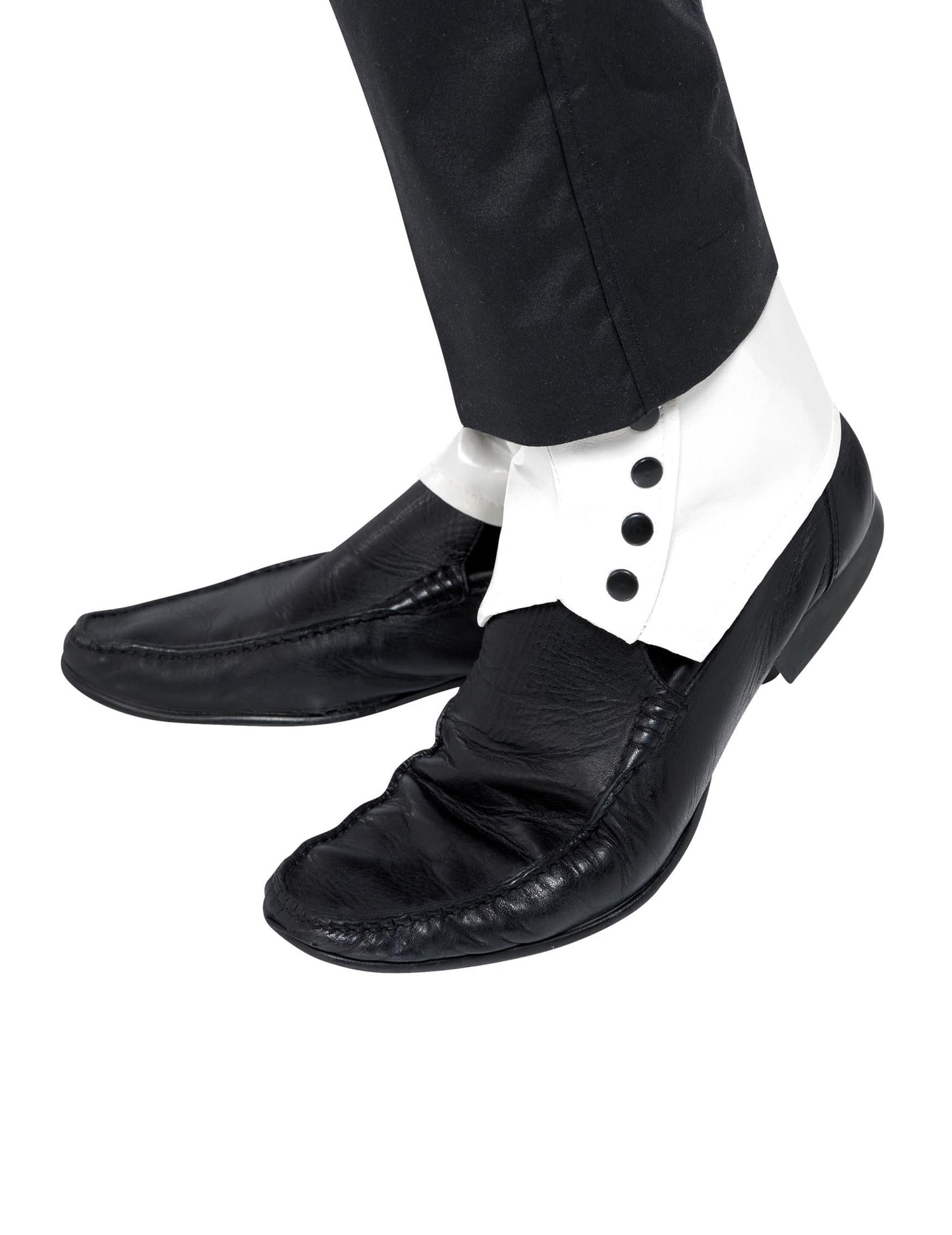 Pár felnőtt fehér gaiterek