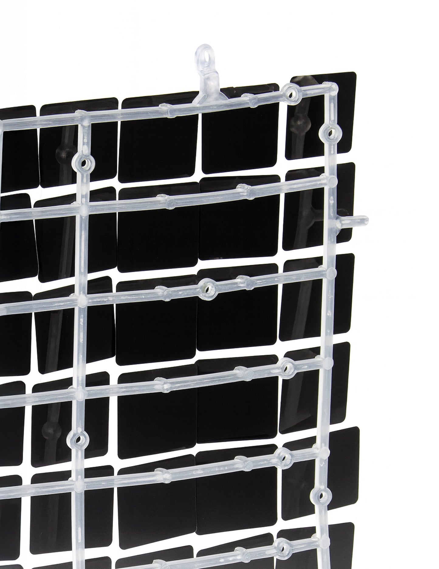 Fényes fekete háttér panel 30 x 30 cm