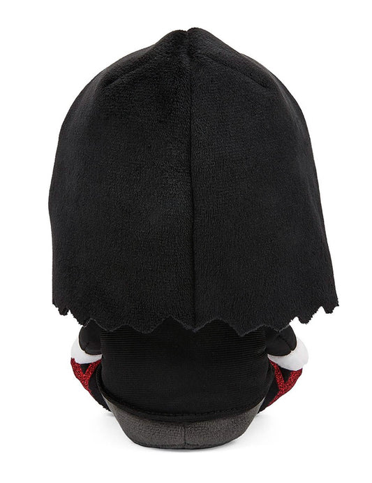 Vue de dos de la Peluche Saw