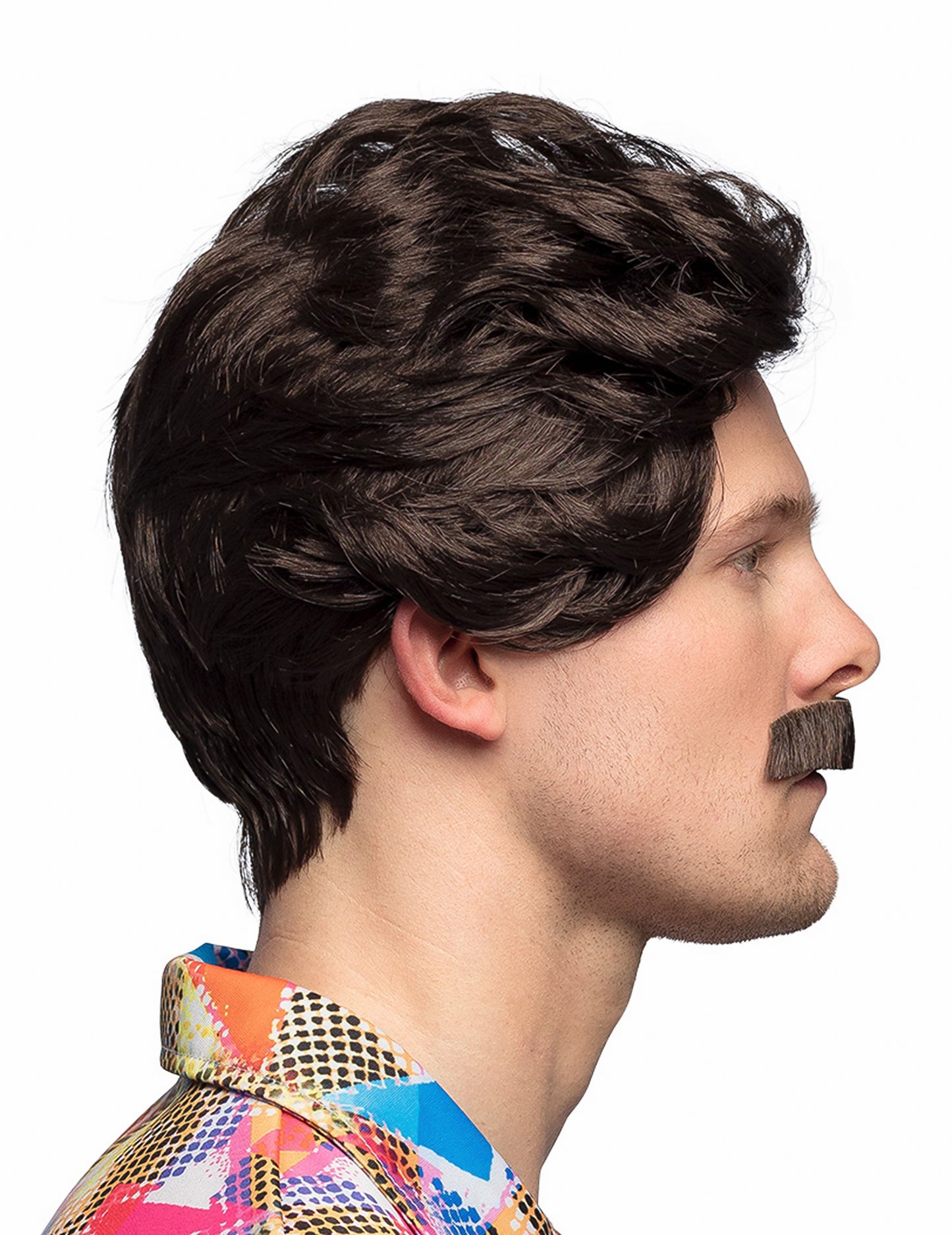 Paróka férfi bajuszával