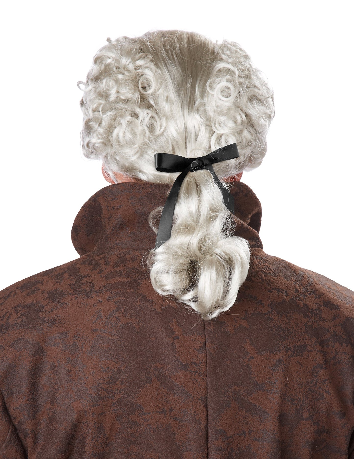 Nemes barokk ember szürke paróka