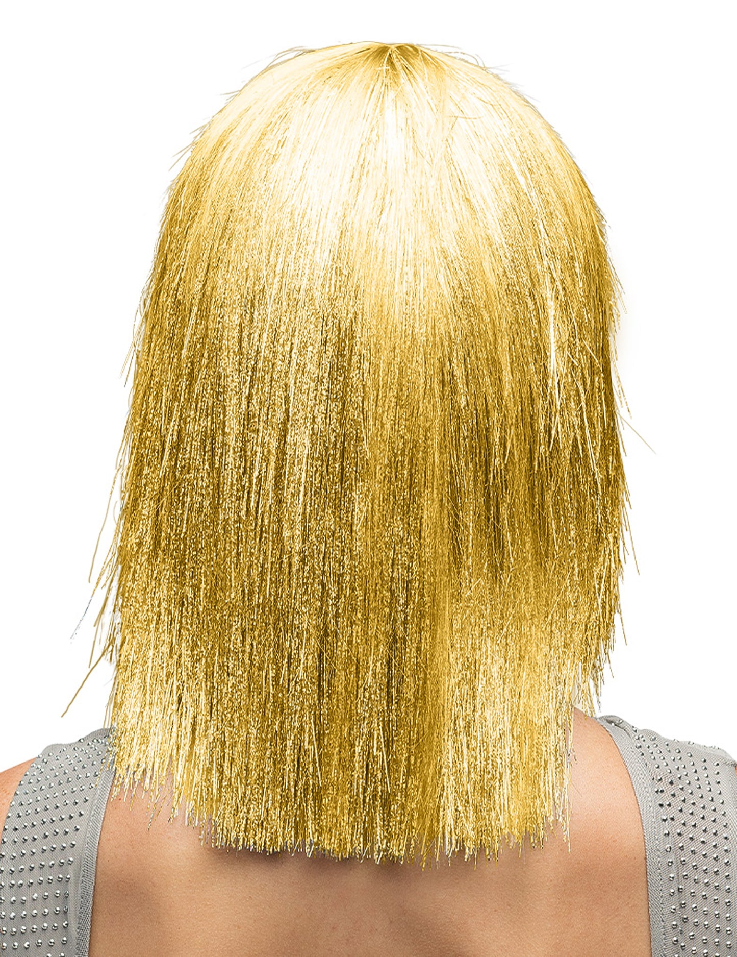 Női arany irizáló paróka