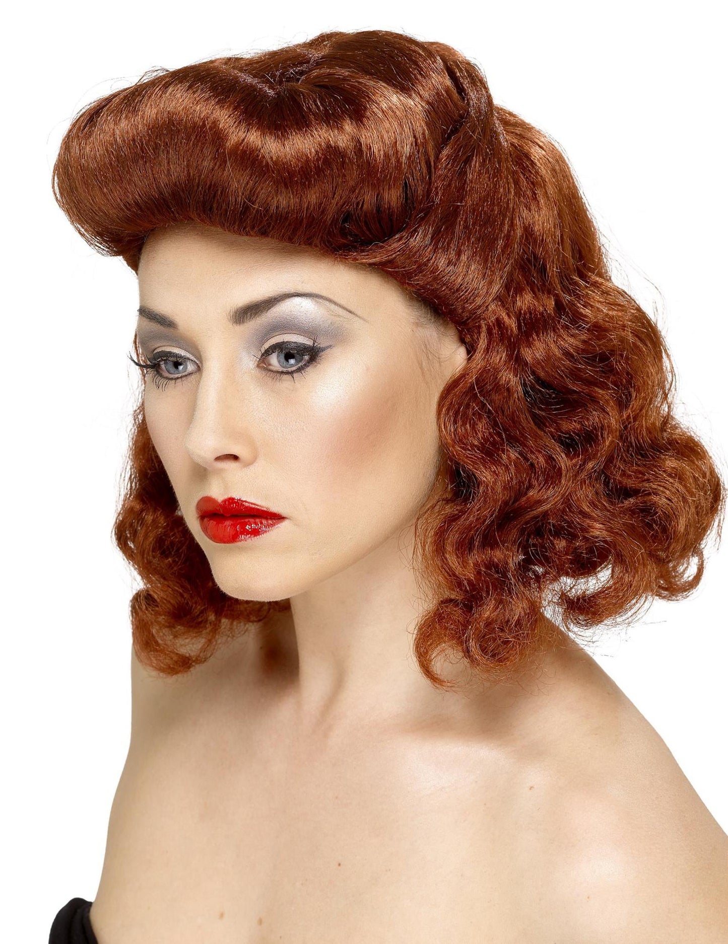 A pin up paróka profilból