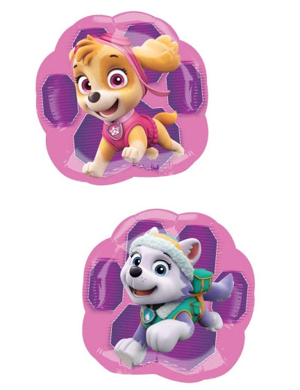 Kis alumínium ballon Stella és Everest Pat'patrol 20 cm