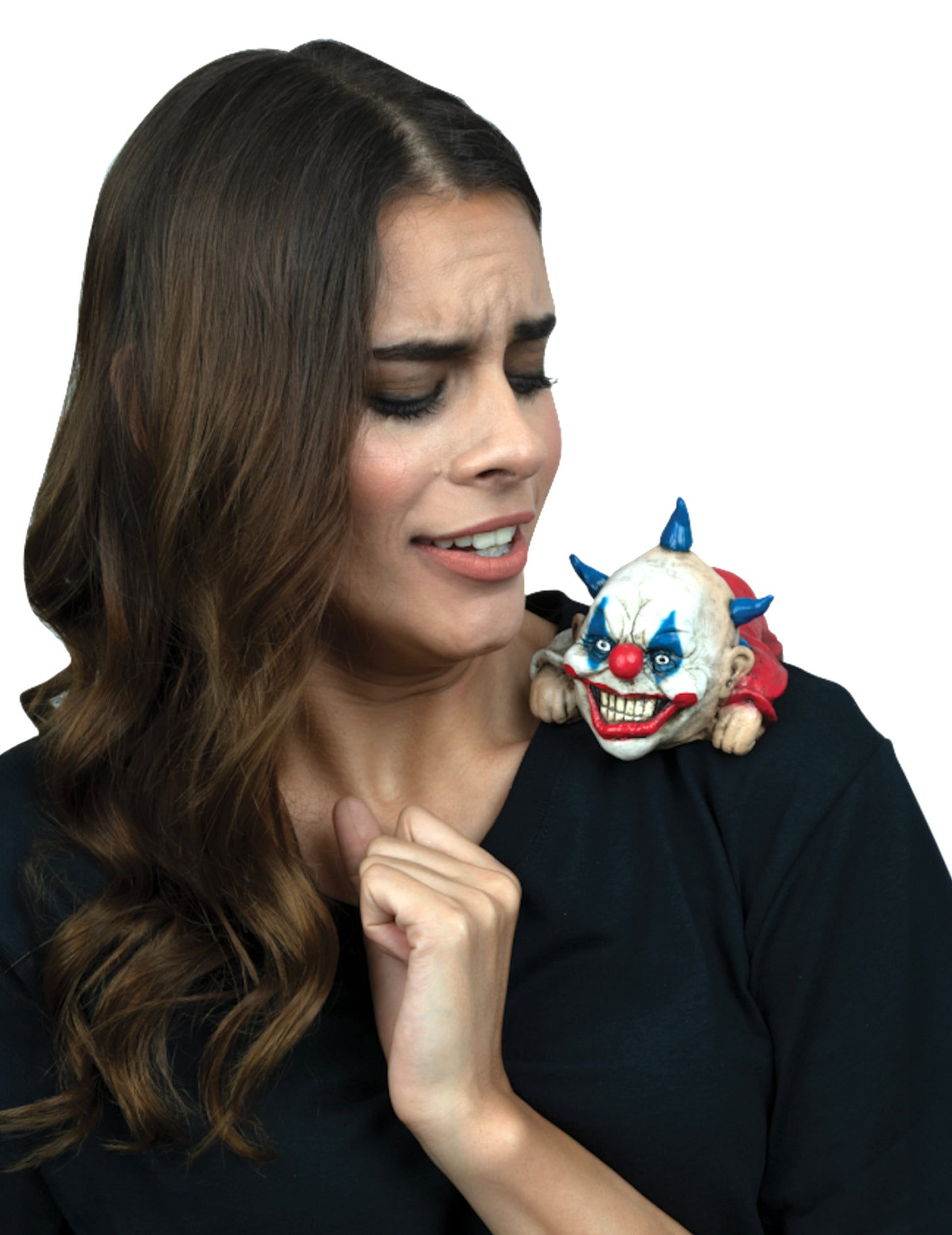 Kis rosszindulatú luxus felnőtt váll bohóc