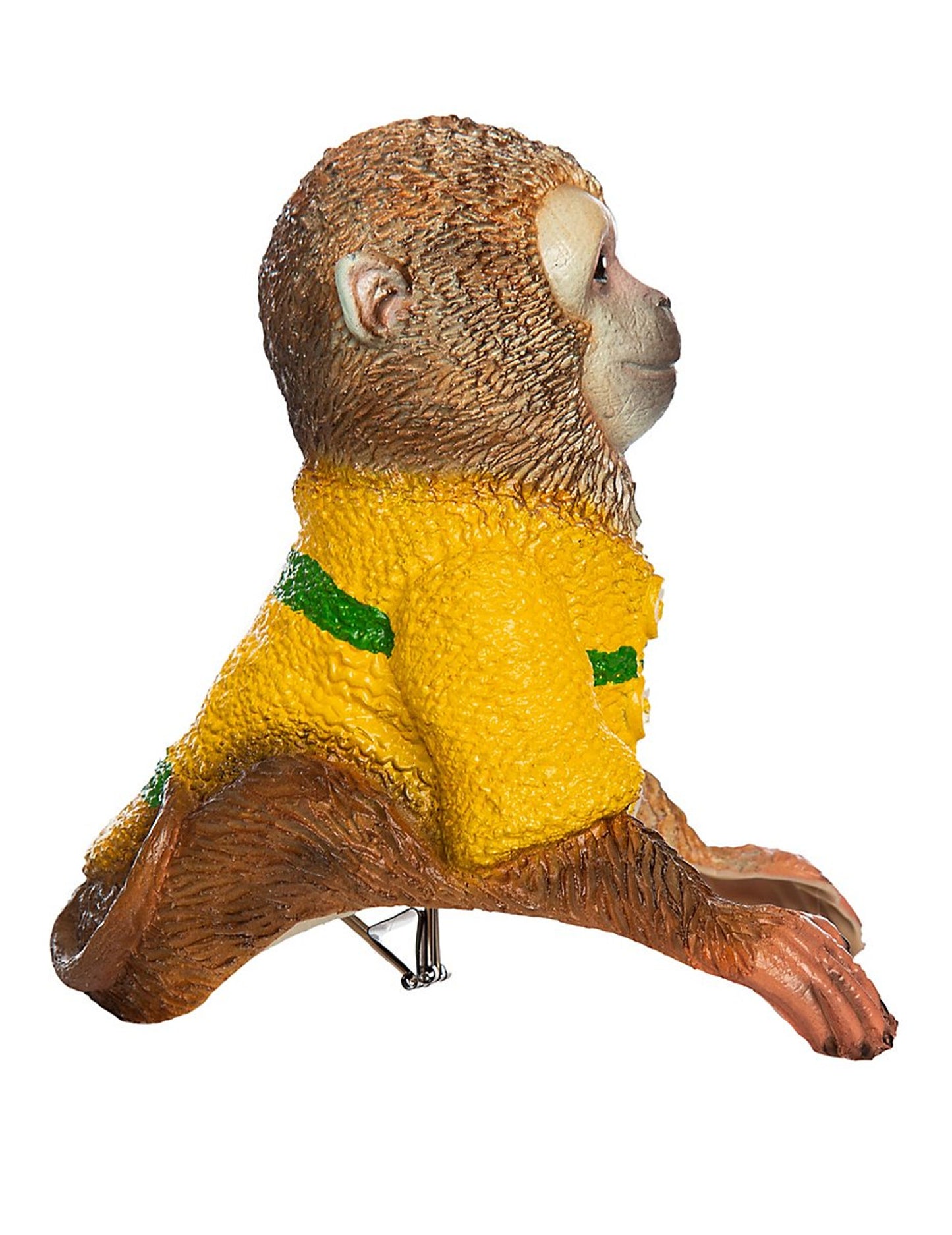 Vue de profil du petit singe Nilsson Fifi Brindacier