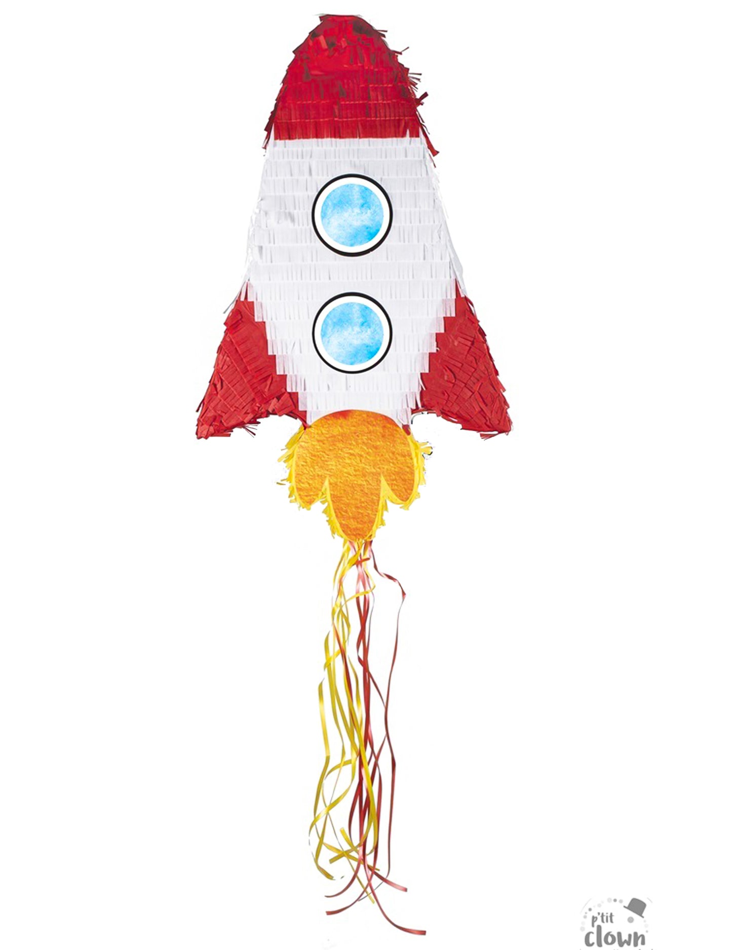 Piñata rakéta 45 x 32 x 15 cm