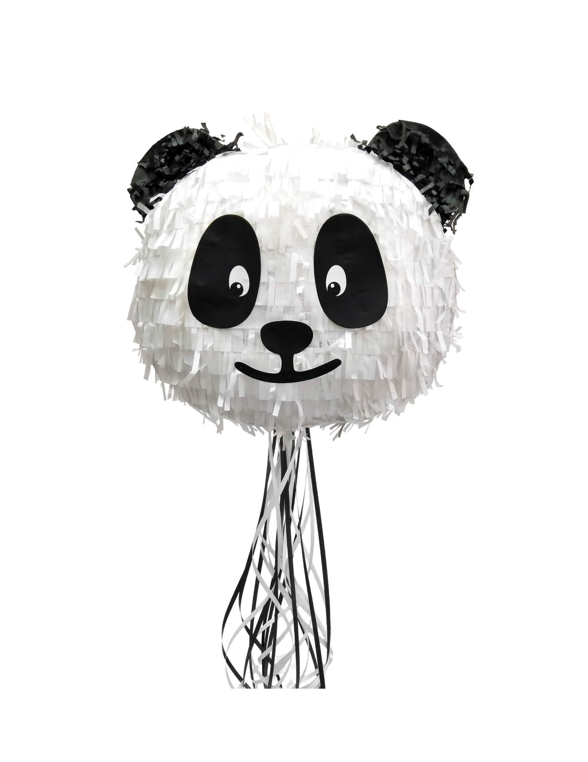 Piñata panda kawaii gyermek fekete és fehér