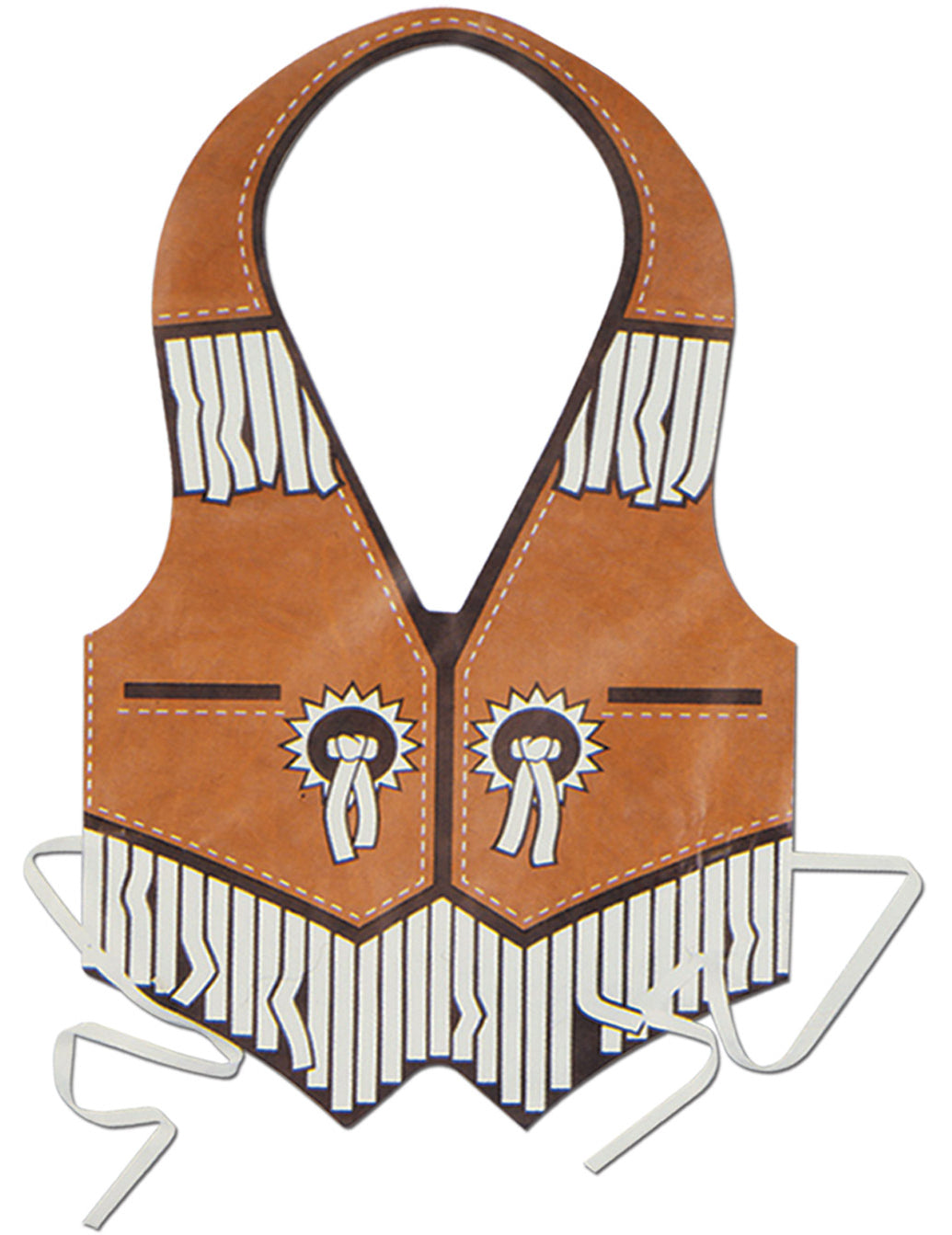 Cowboy férfi műanyag kötény