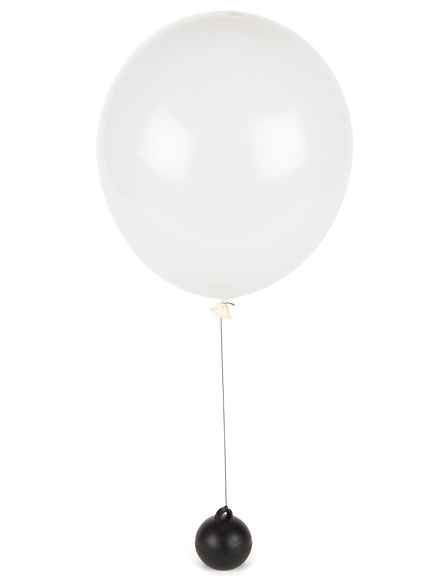 Mise en situation du poids pour ballon hélium pour décoration