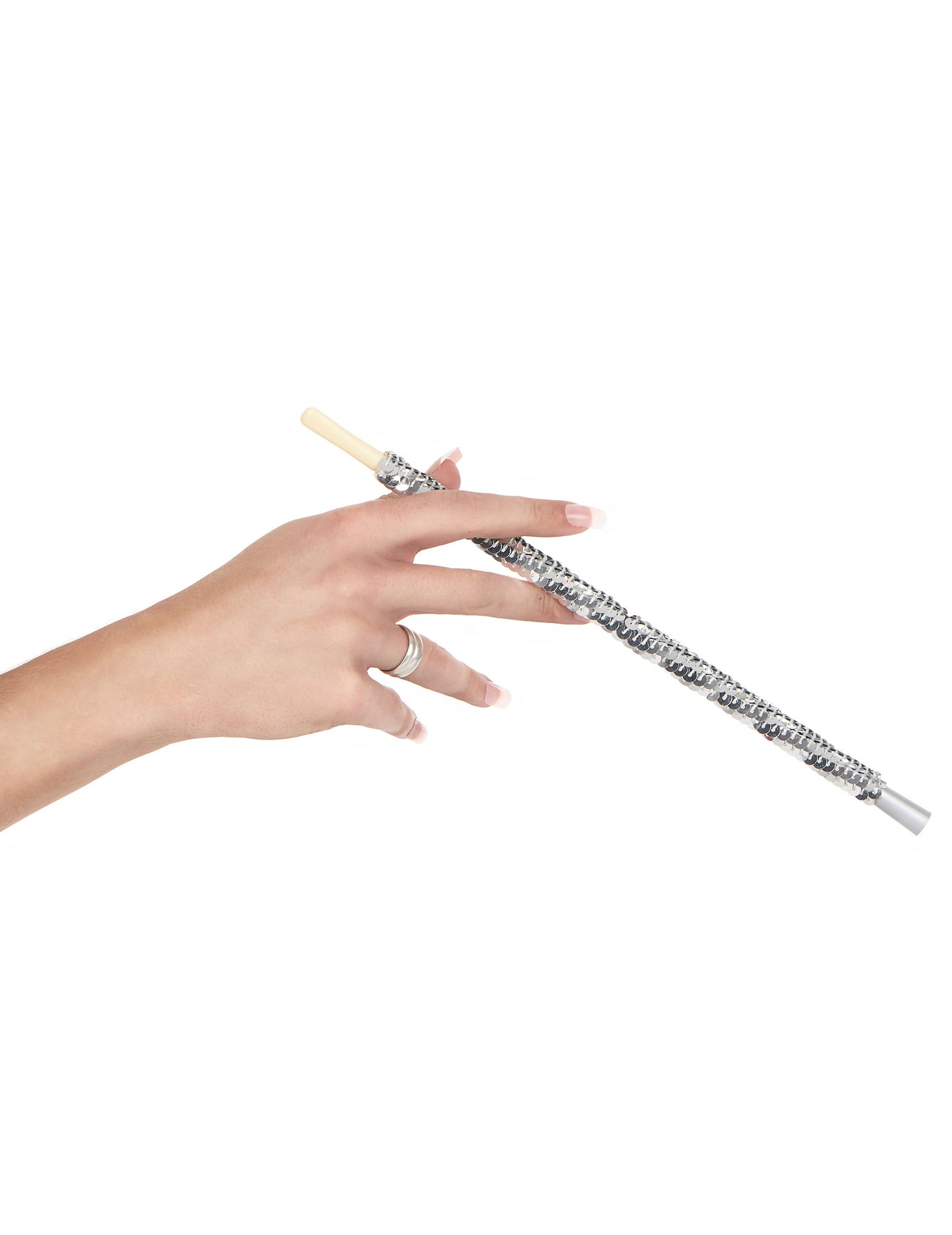 Ezüst flitterek cigaretta ajtó